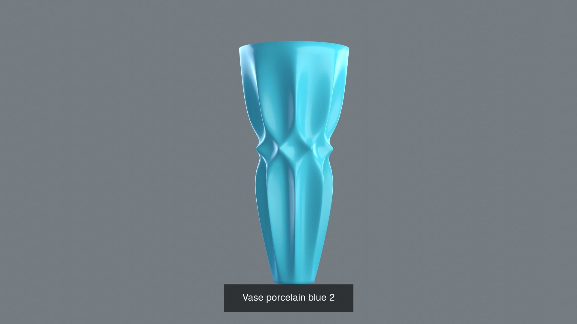 Vases porcelain 2 3D Model Collection_5