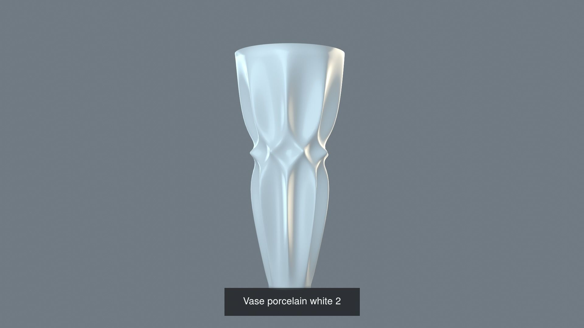 Vases porcelain 2 3D Model Collection_6