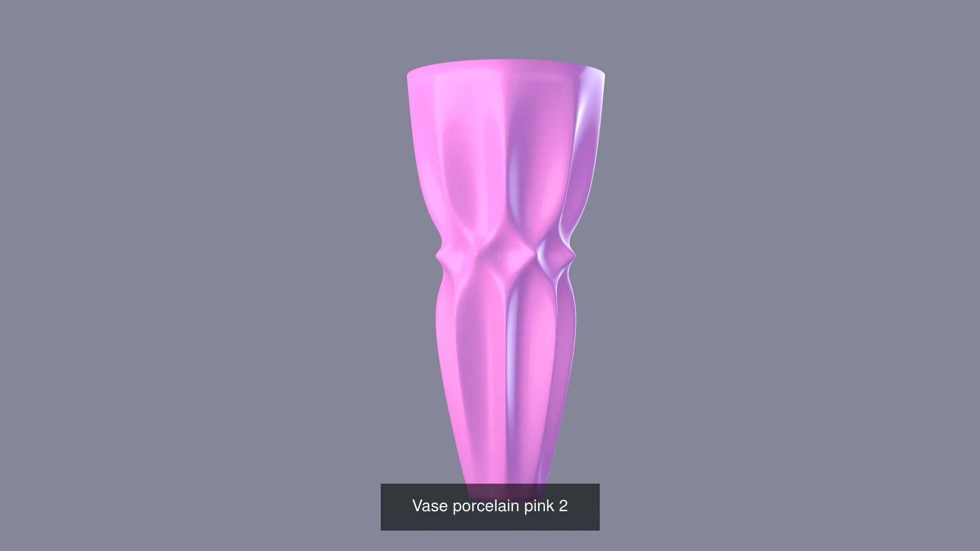 Vases porcelain 2 3D Model Collection_7