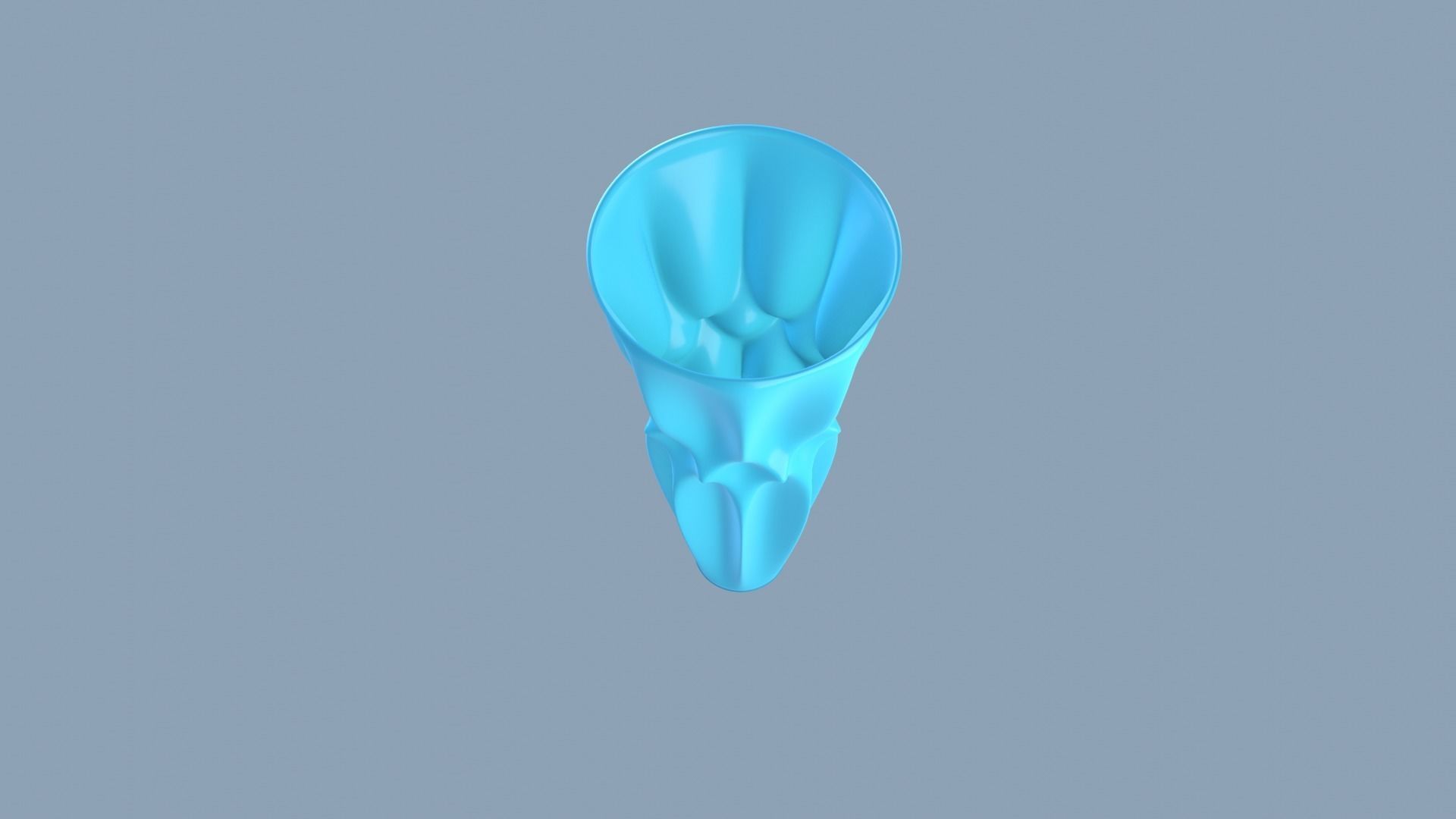 Vases porcelain 2 3D Model Collection_19