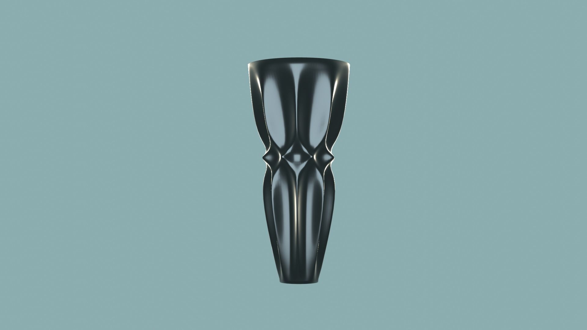 Vases porcelain 2 3D Model Collection_10
