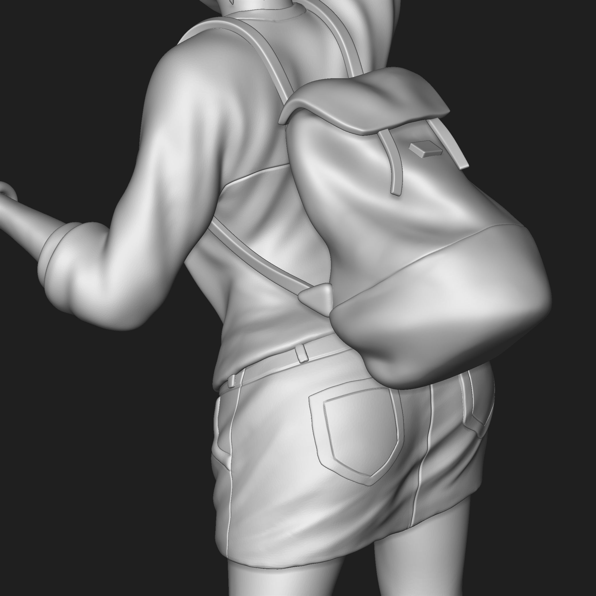 Uzaki Hana 01 3D print model_17