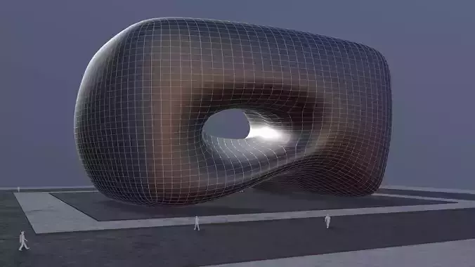 Building in concept 23-0004 3D model
