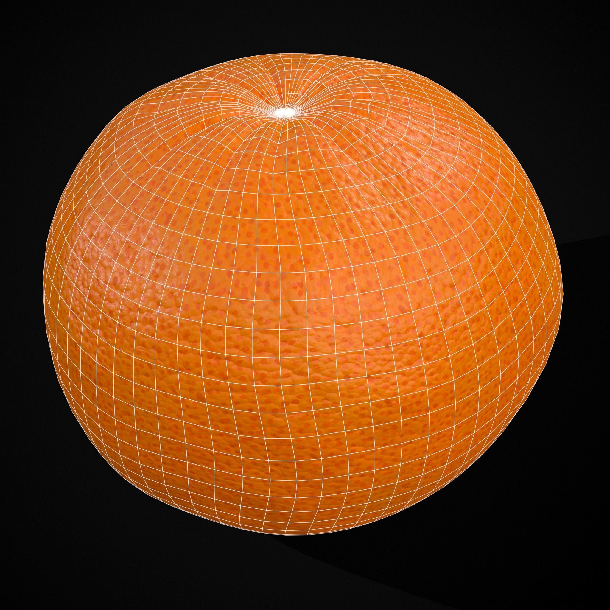 Navel Oranges Low-poly 3D model_32