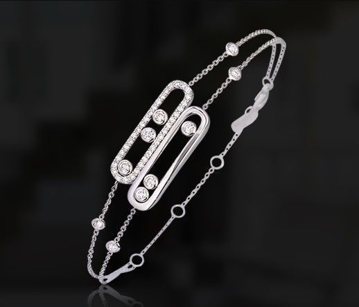 mesika half bangle bracelet 3D print model_8