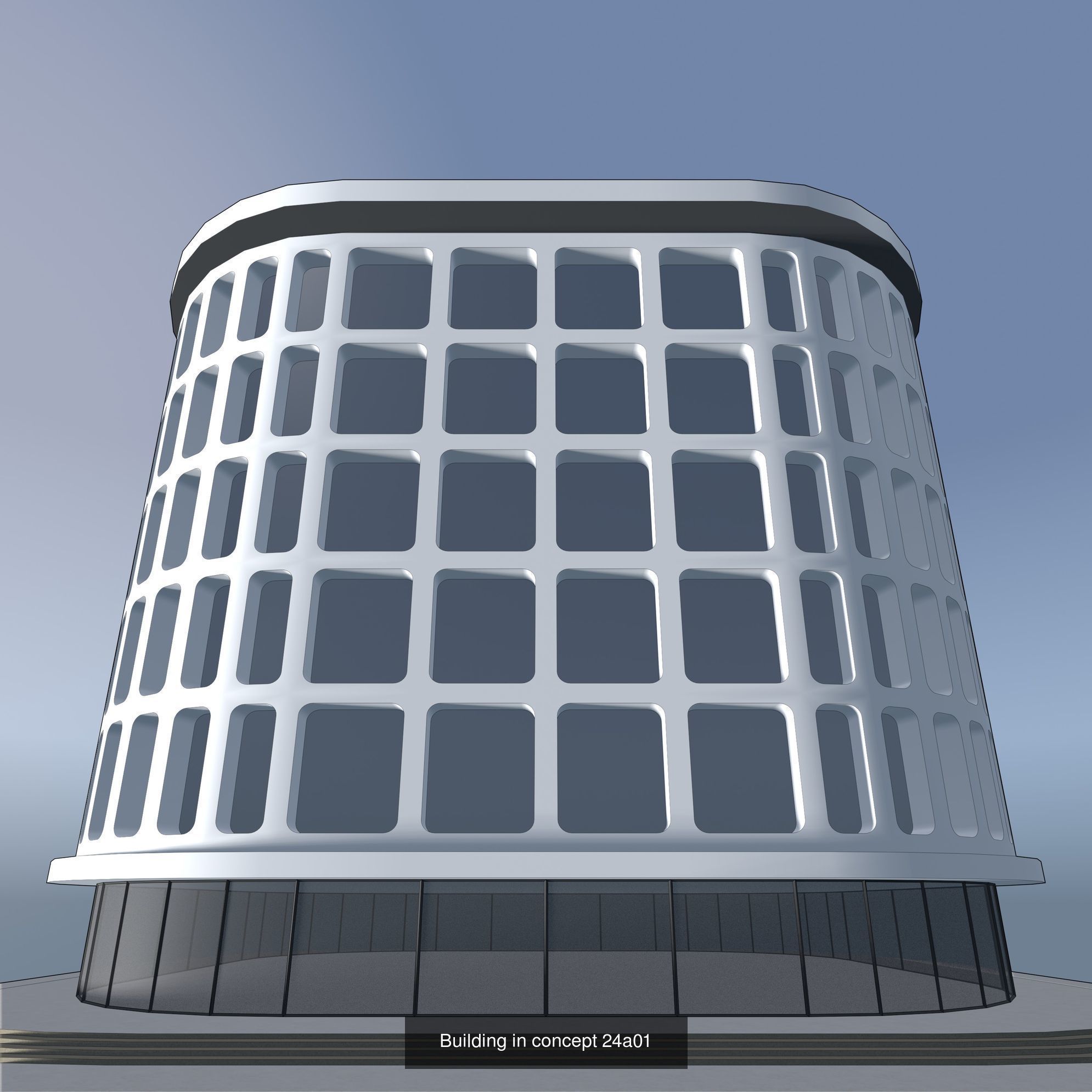 Buildings in concept 3D Model Collection_4