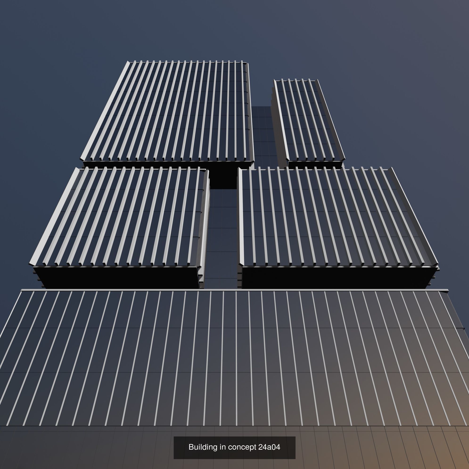 Buildings in concept 3D Model Collection_3