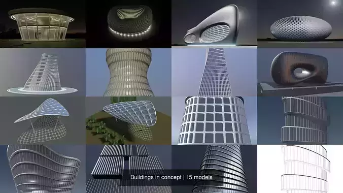 Buildings in concept