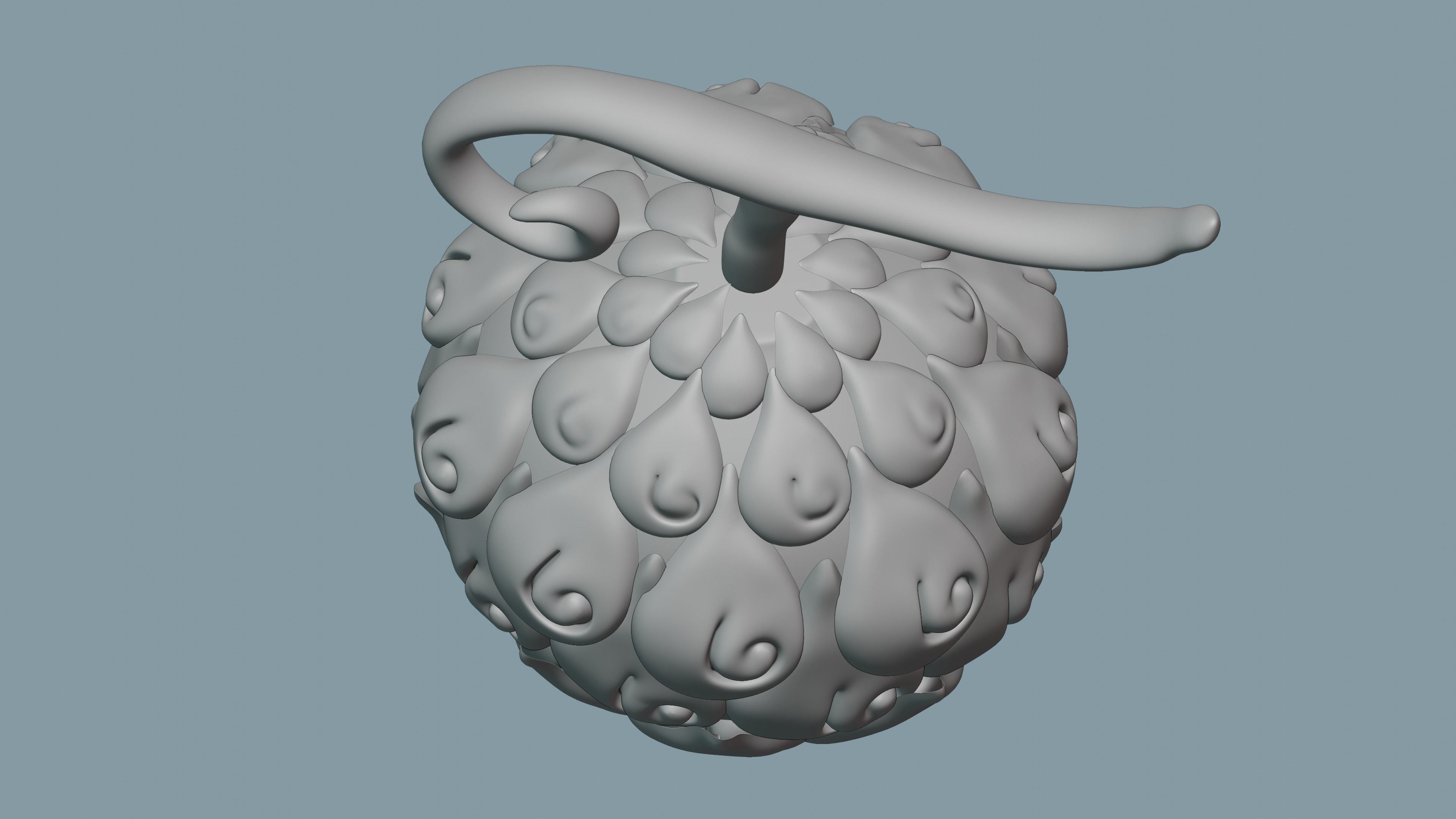 Devil Fruit - Hie Hie no Mi 3D print model_4