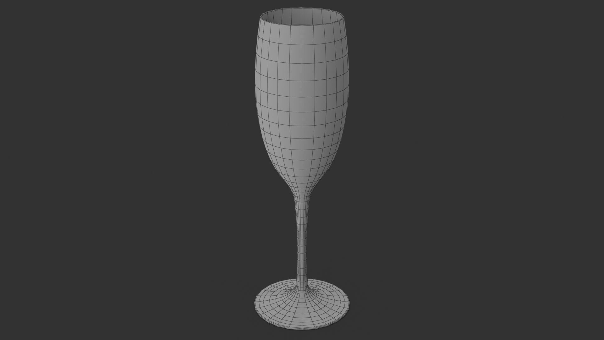 Glass Of Red Wine 3D model_11