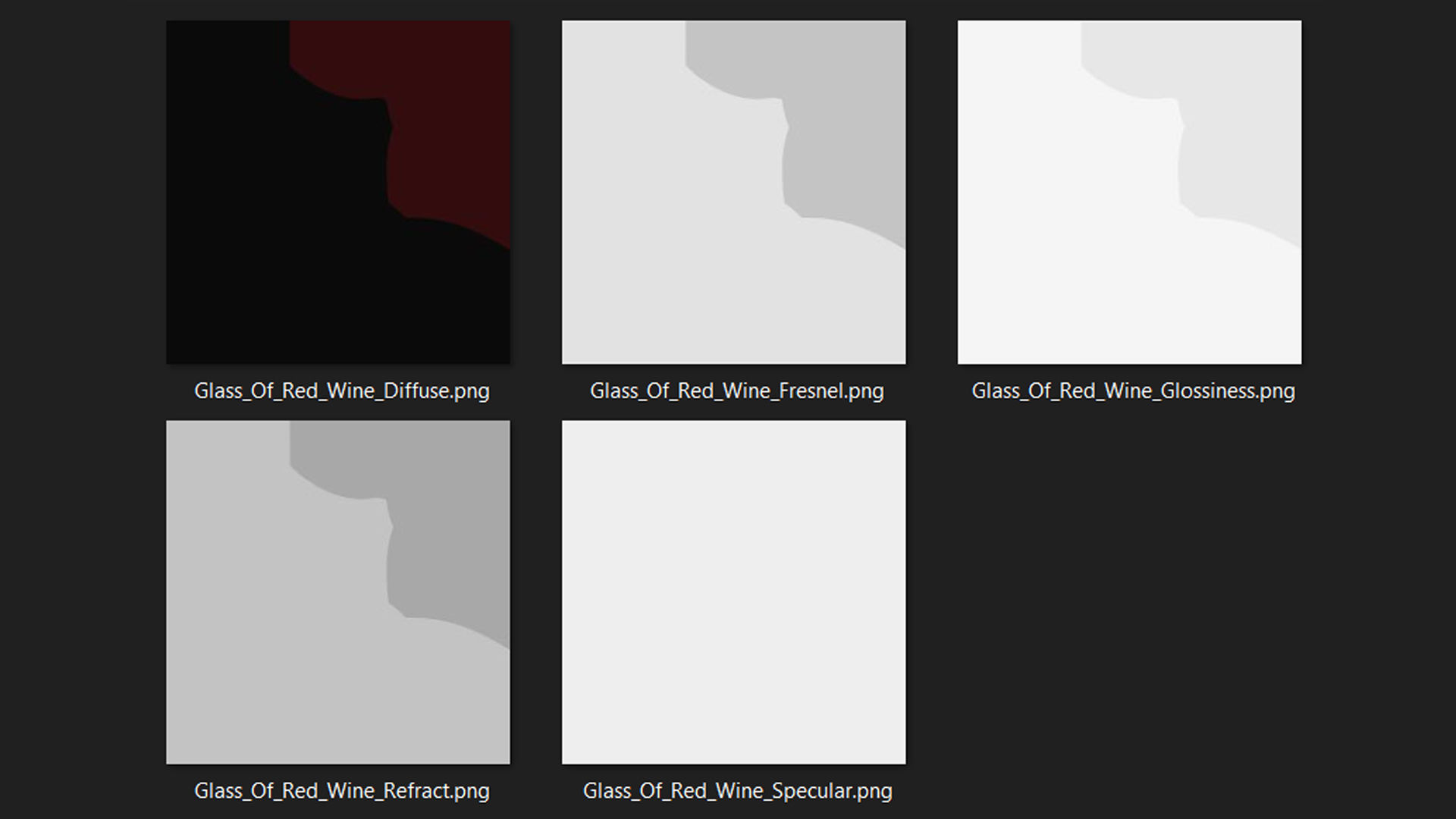 Glass Of Red Wine 3D model_9