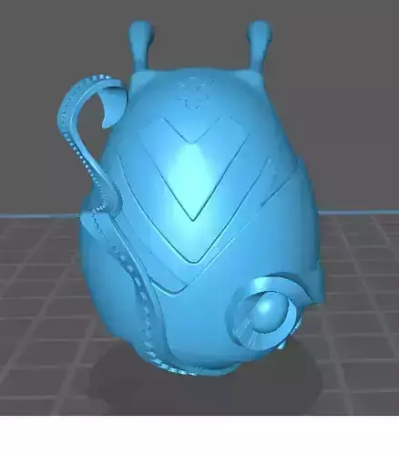 Baha jir Bahajir dragon egg STL 3D print model