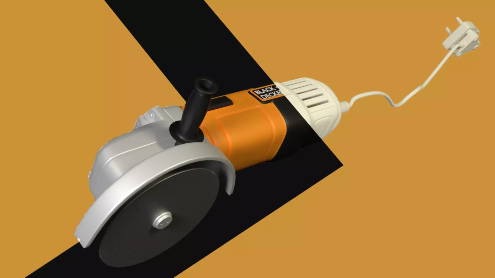 Grinding Wheel 3D model_0