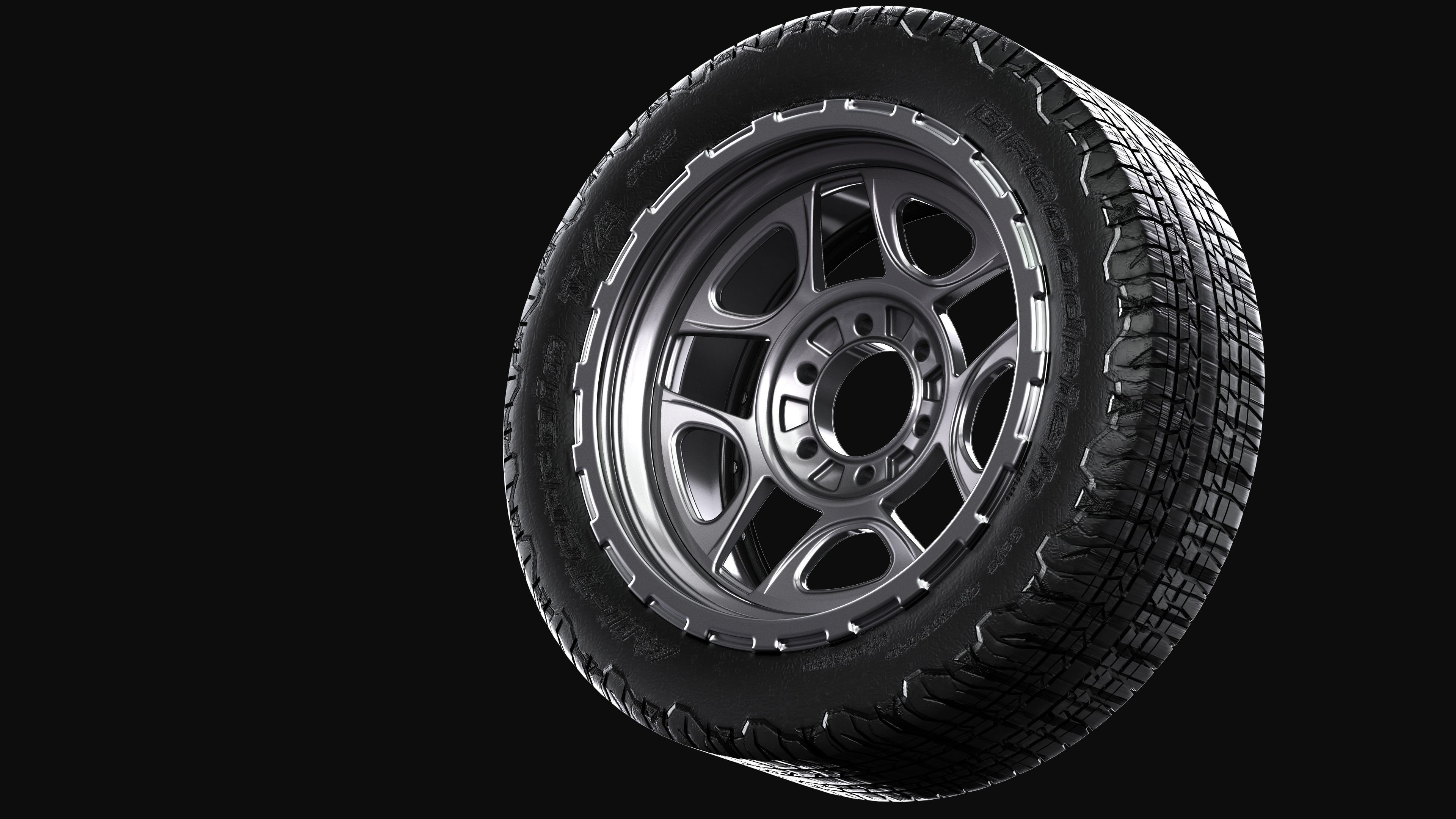 AVS Progressive 4x4 Wheels 3D model_7