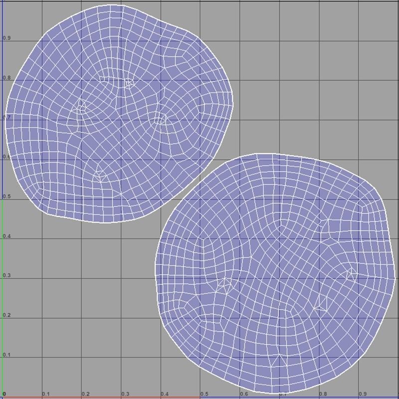 Luchi doughnut Low-poly 3D model_7