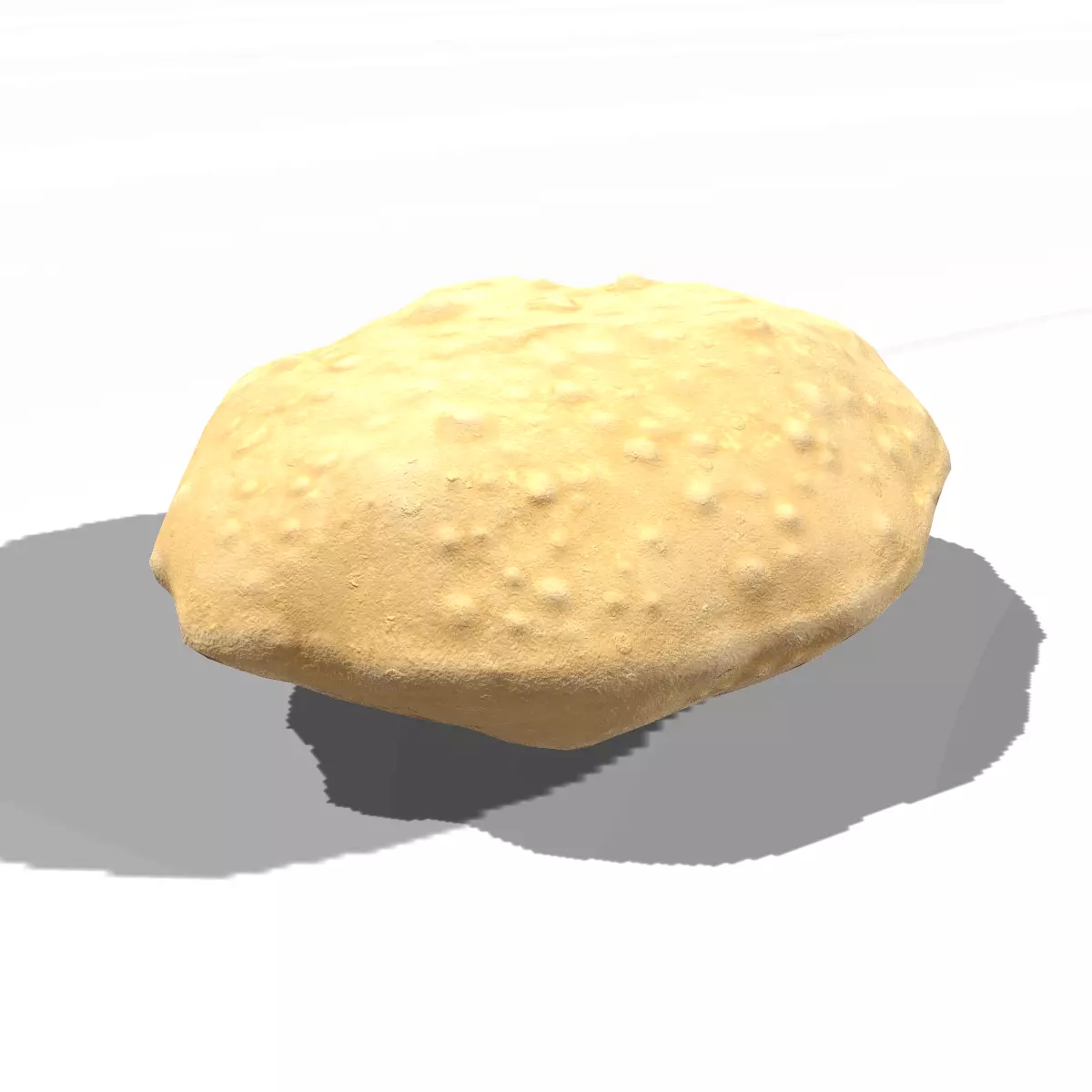 Luchi doughnut Low-poly 3D model_0