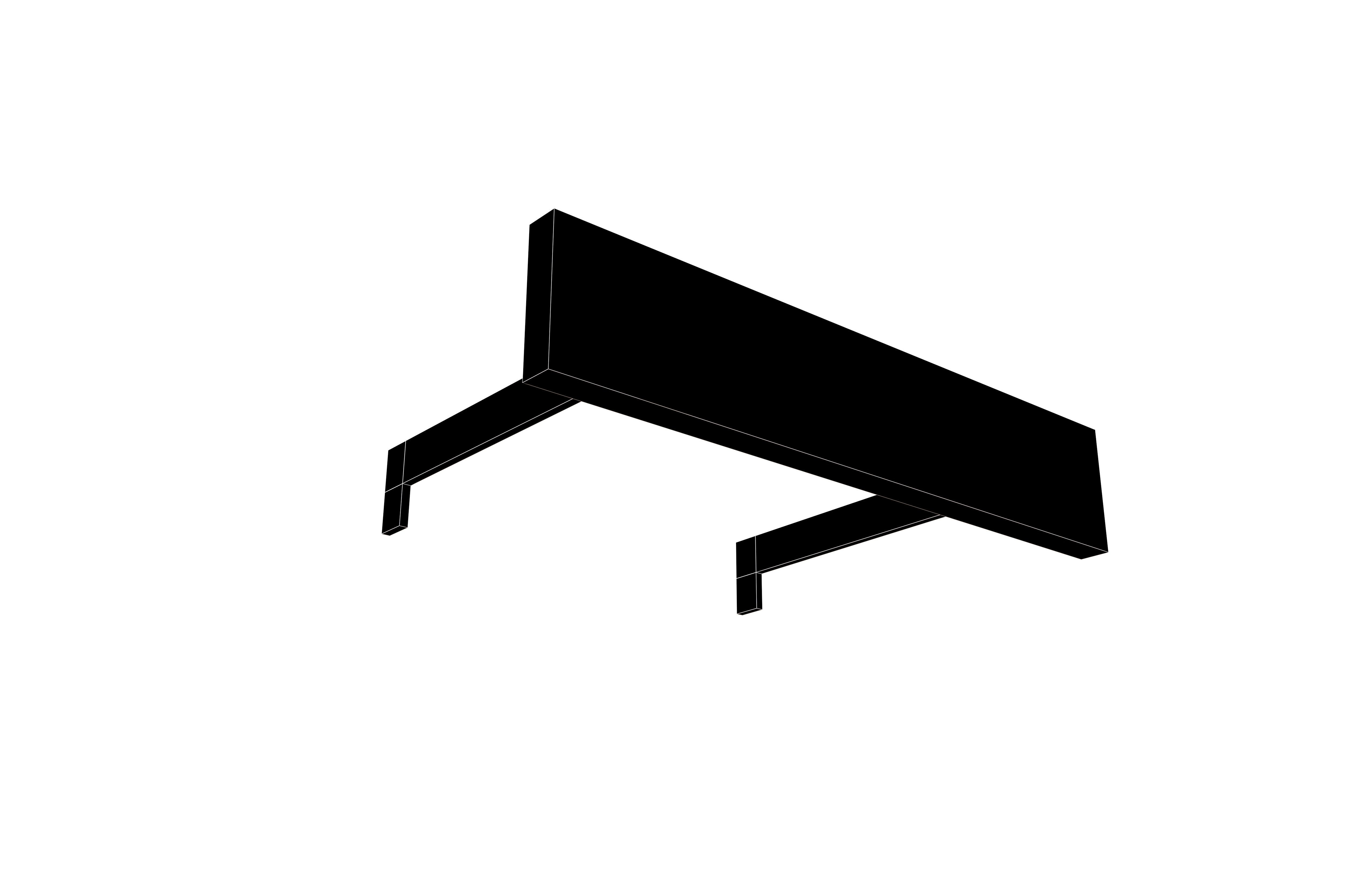 Mosaic Glasses v1 001 Low-poly 3D model_6