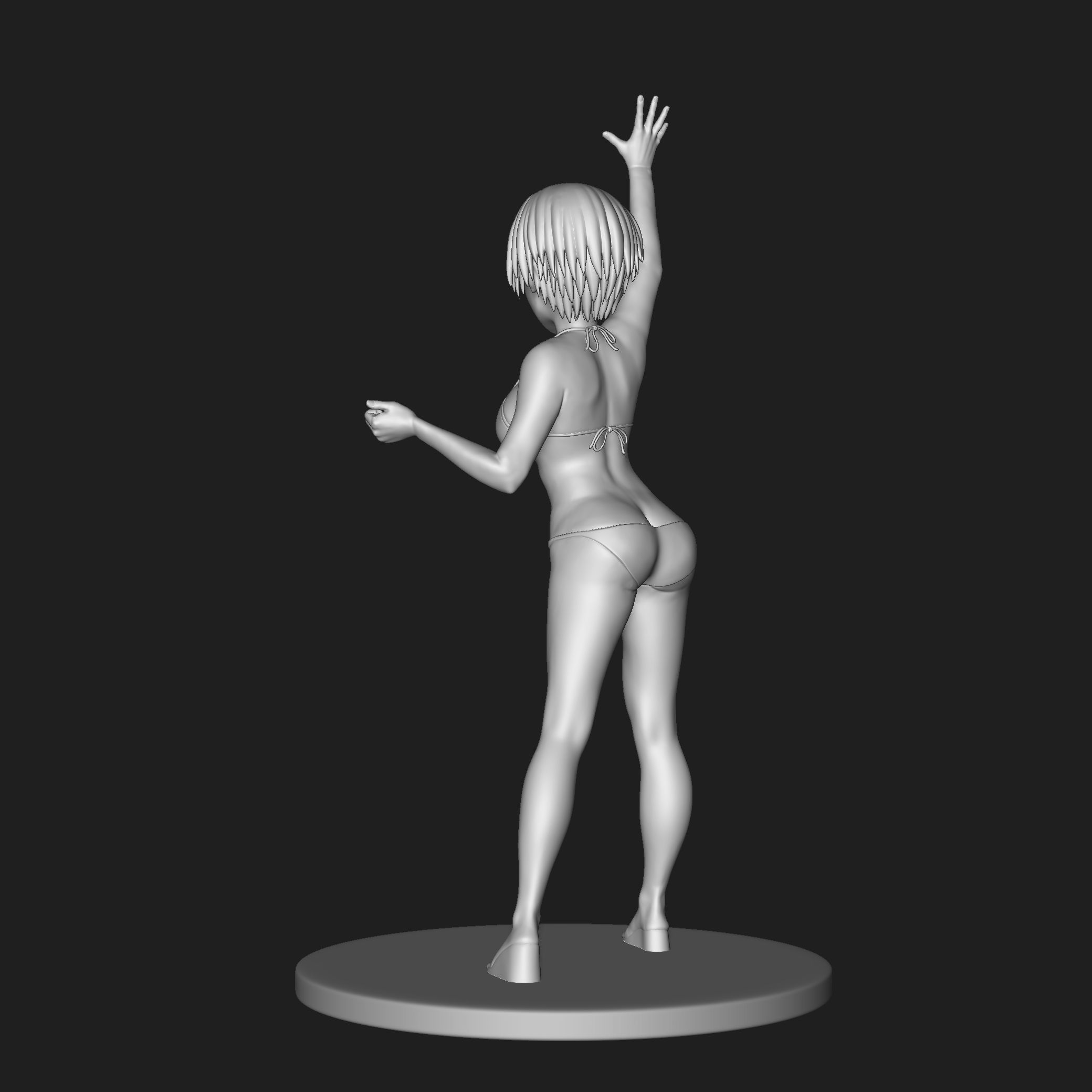 Uzaki Hana 02 3D print model_8