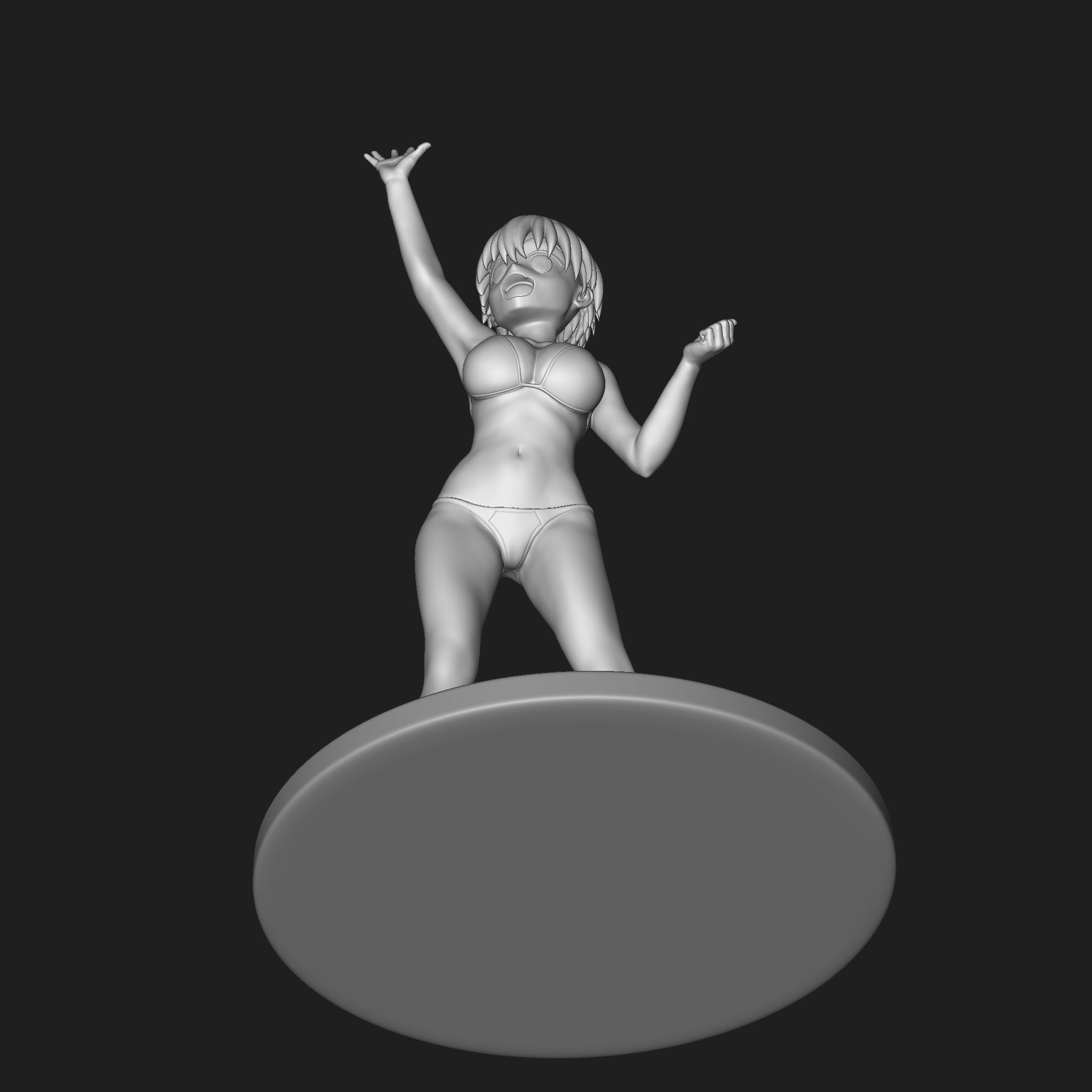 Uzaki Hana 02 3D print model_14