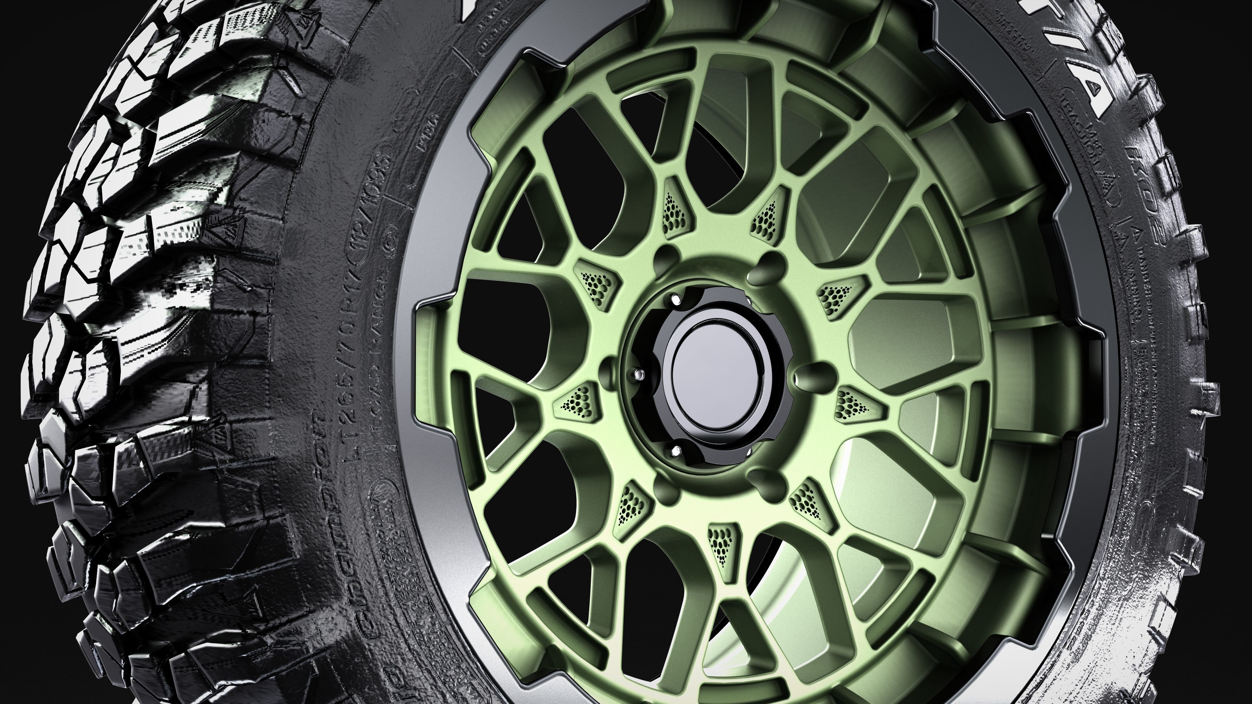 AVS Rhino 4x4 Wheel  3D model_13