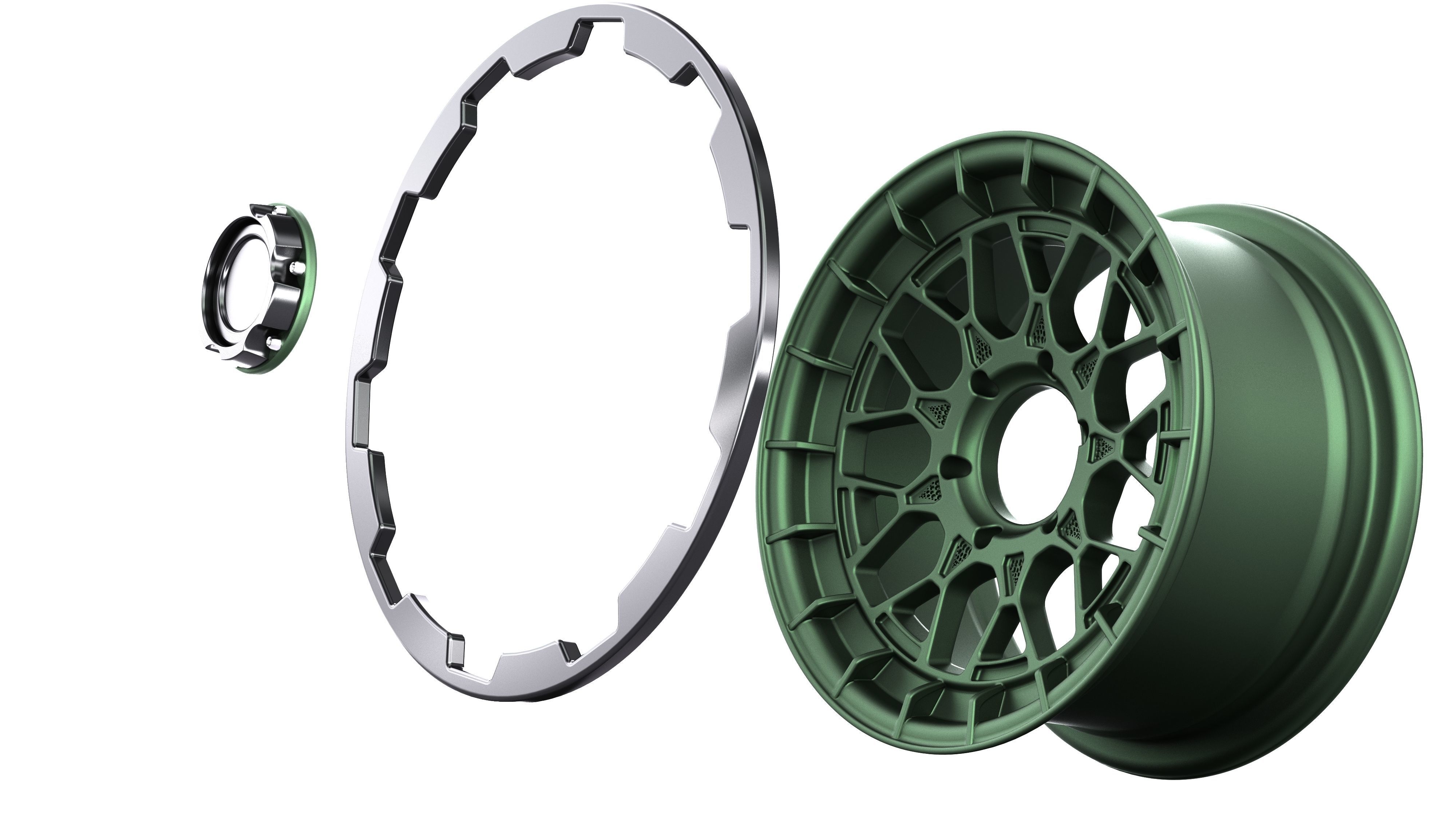 AVS Rhino 4x4 Wheel  3D model_9