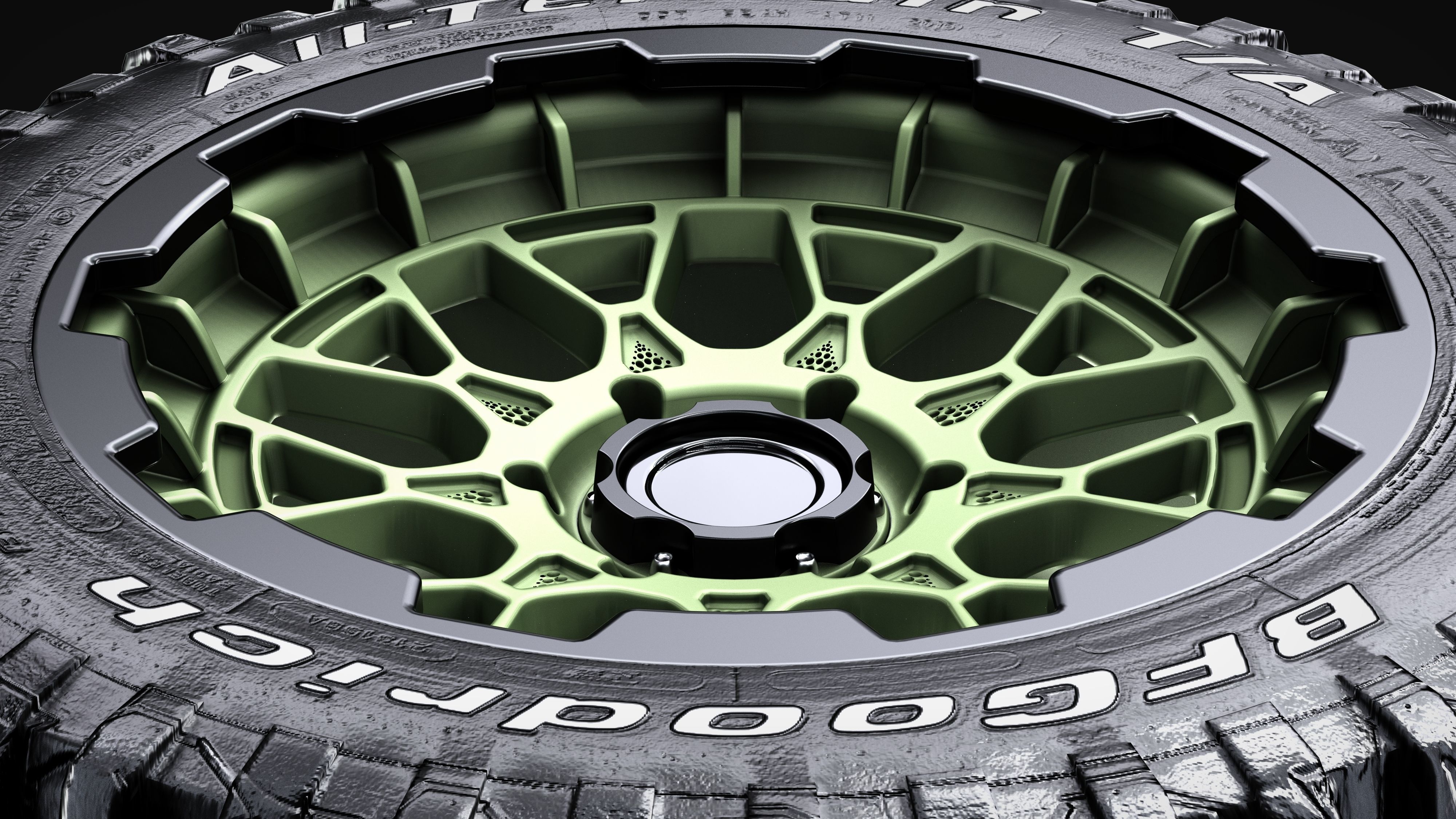 AVS Rhino 4x4 Wheel  3D model_16