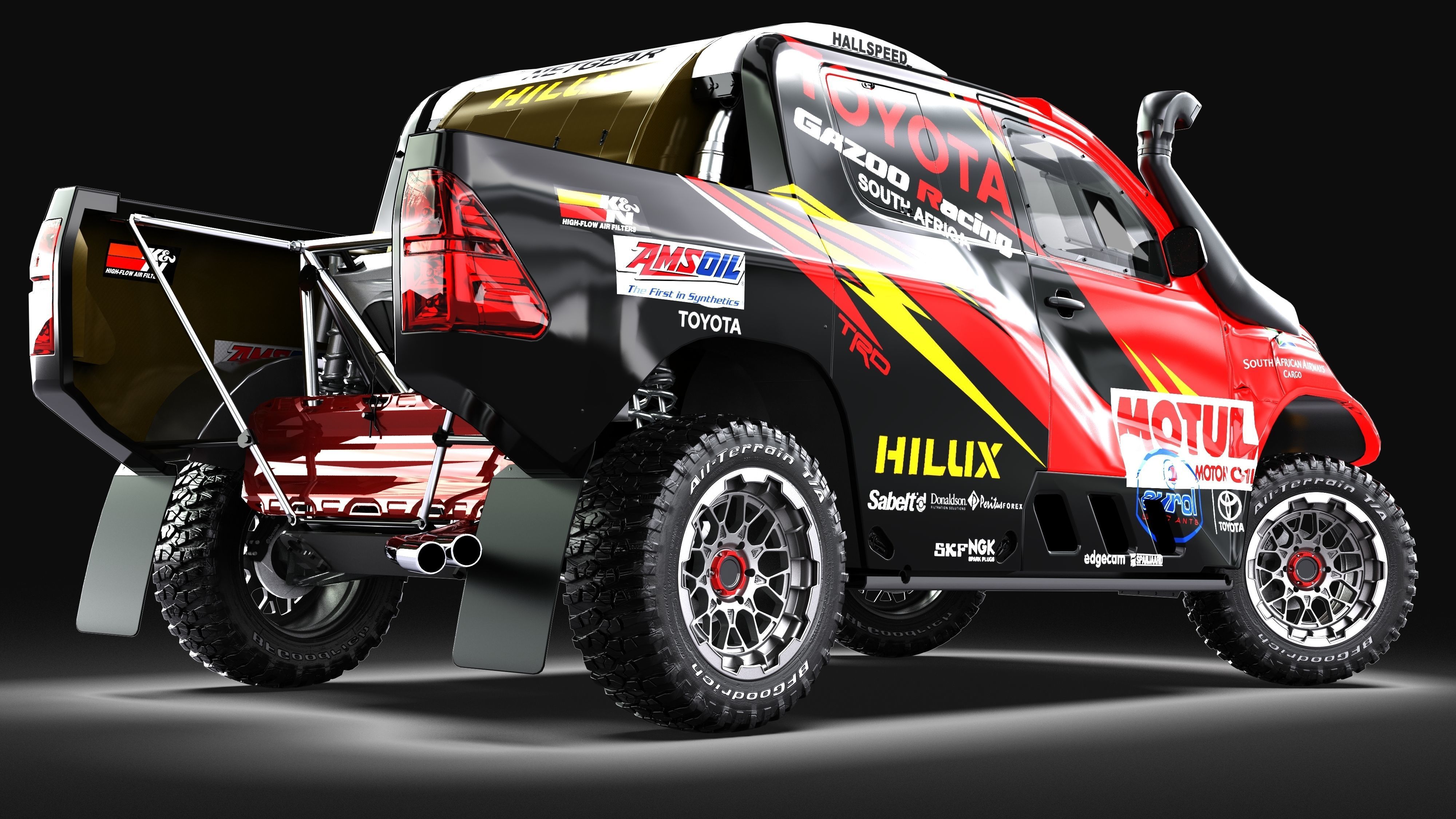 AVS Rhino 4x4 Wheel  3D model_5