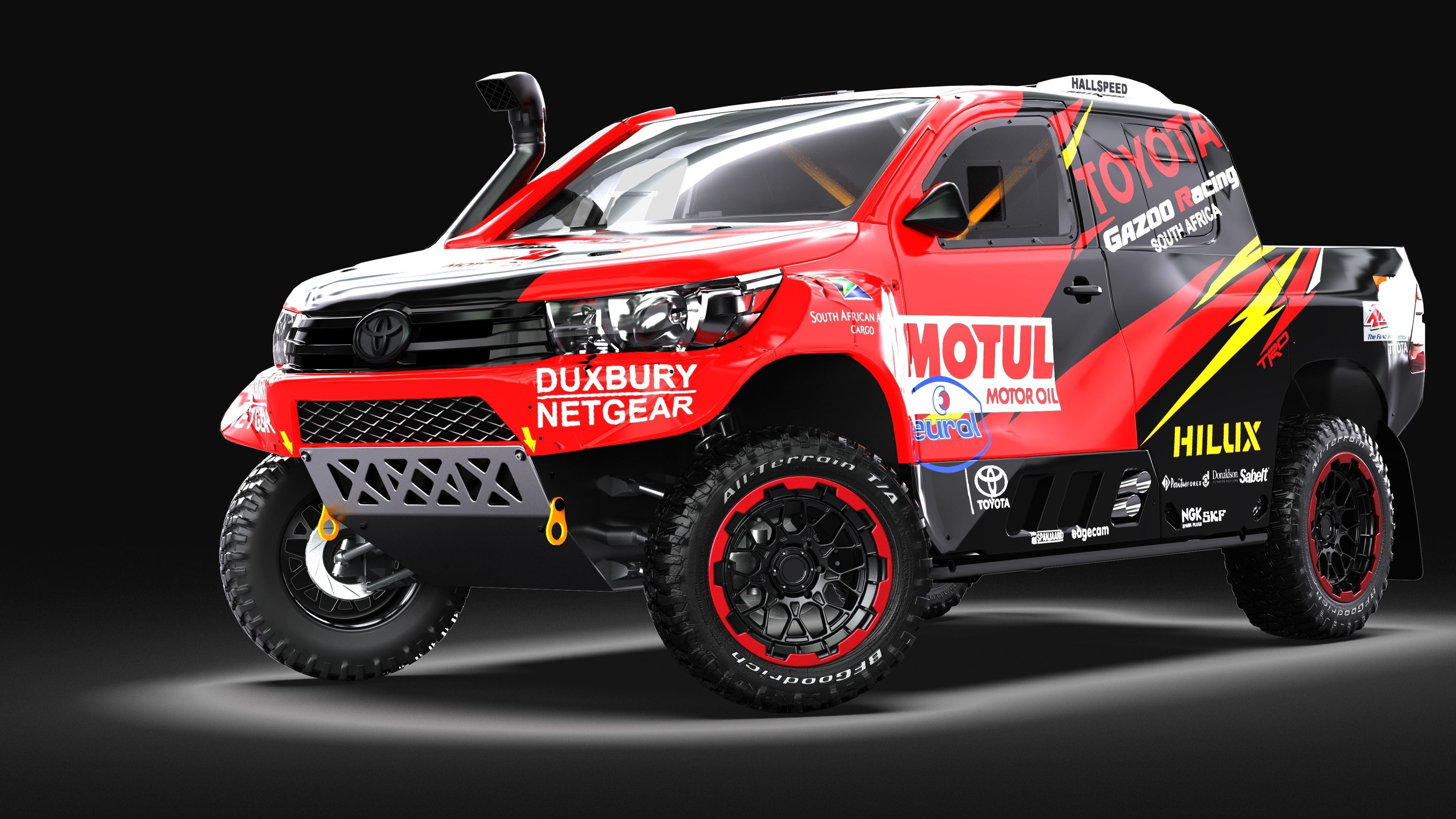 AVS Rhino 4x4 Wheel  3D model_2