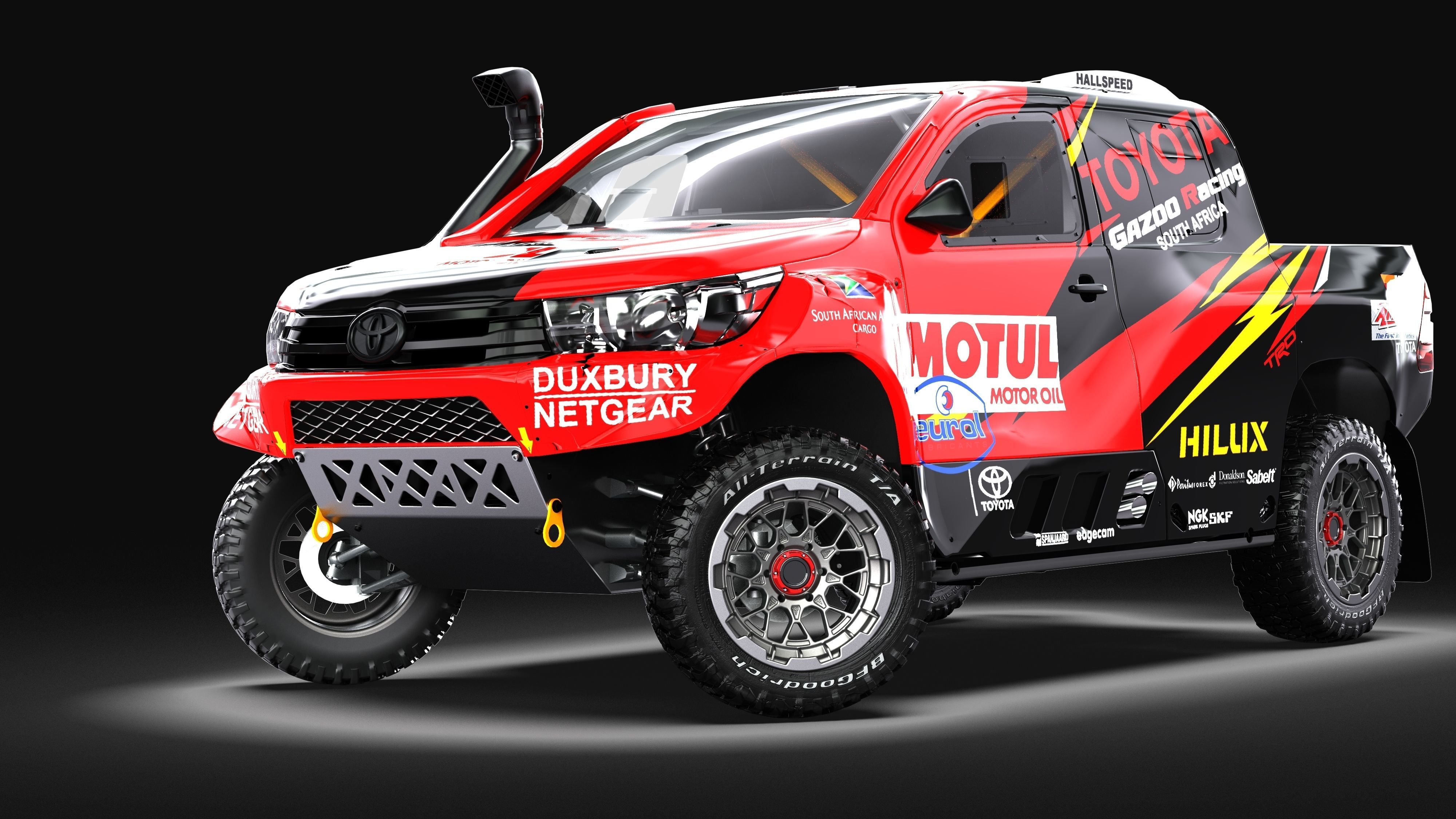 AVS Rhino 4x4 Wheel  3D model_1