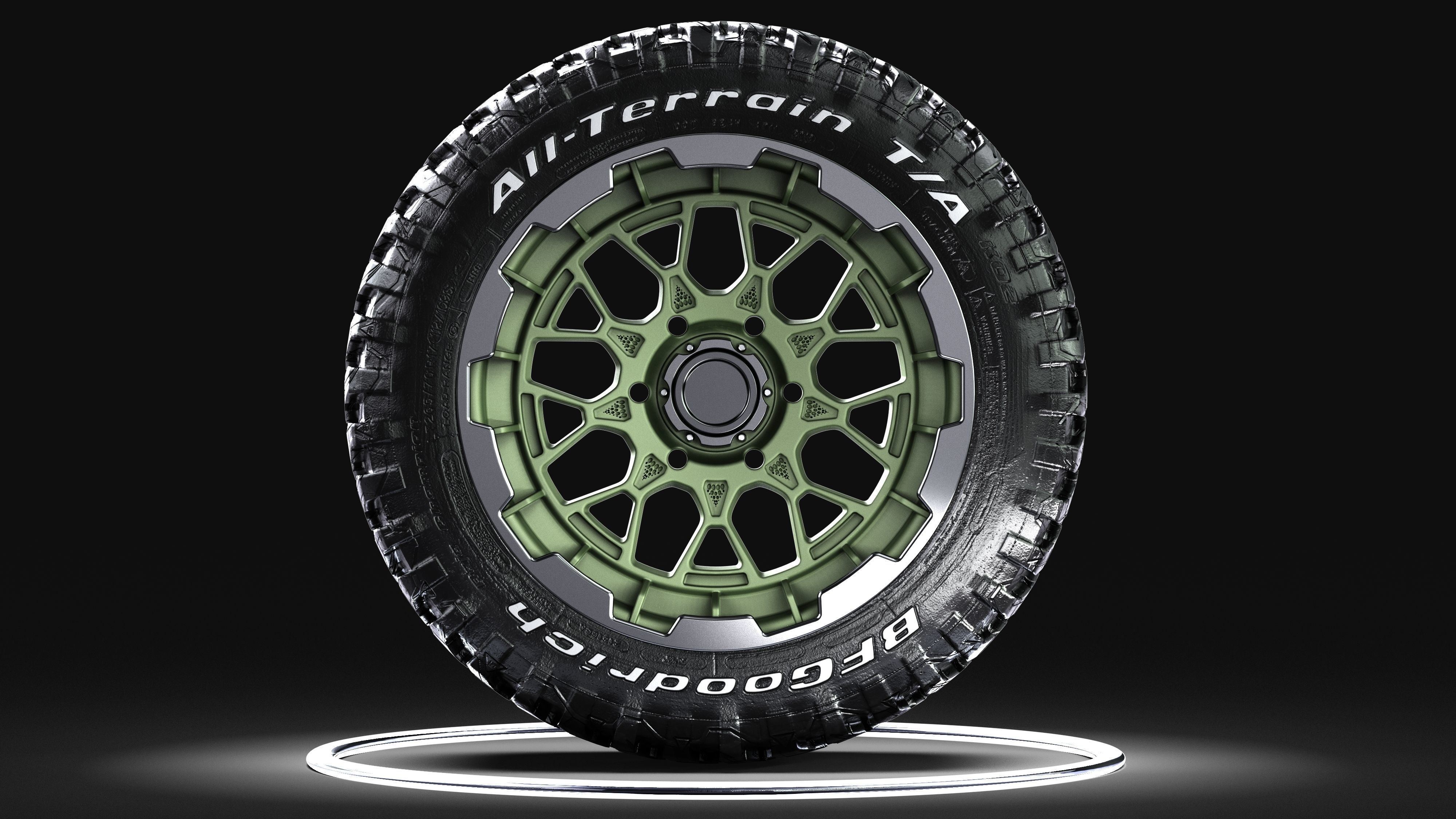 AVS Rhino 4x4 Wheel  3D model_12