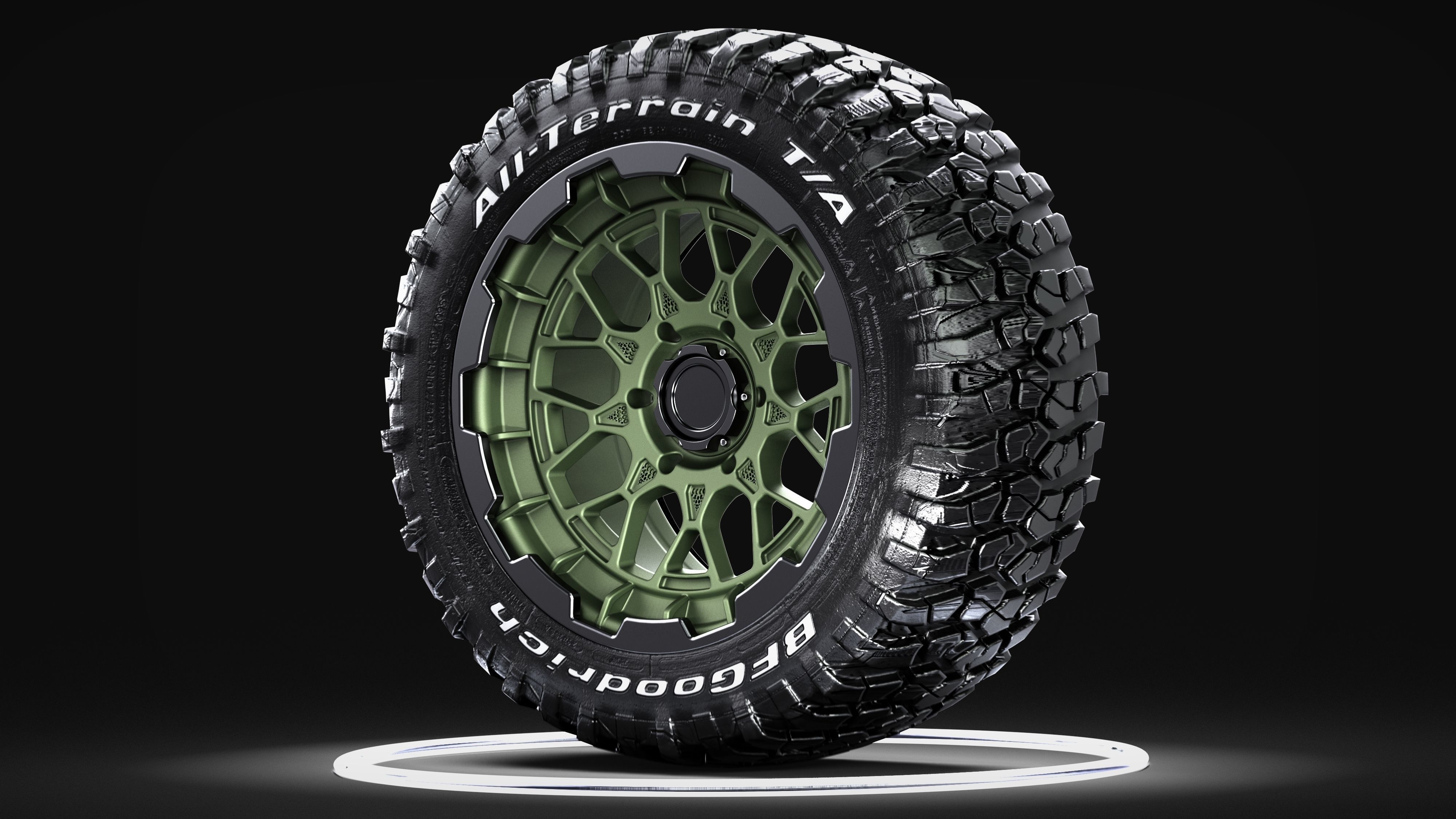 AVS Rhino 4x4 Wheel  3D model_11