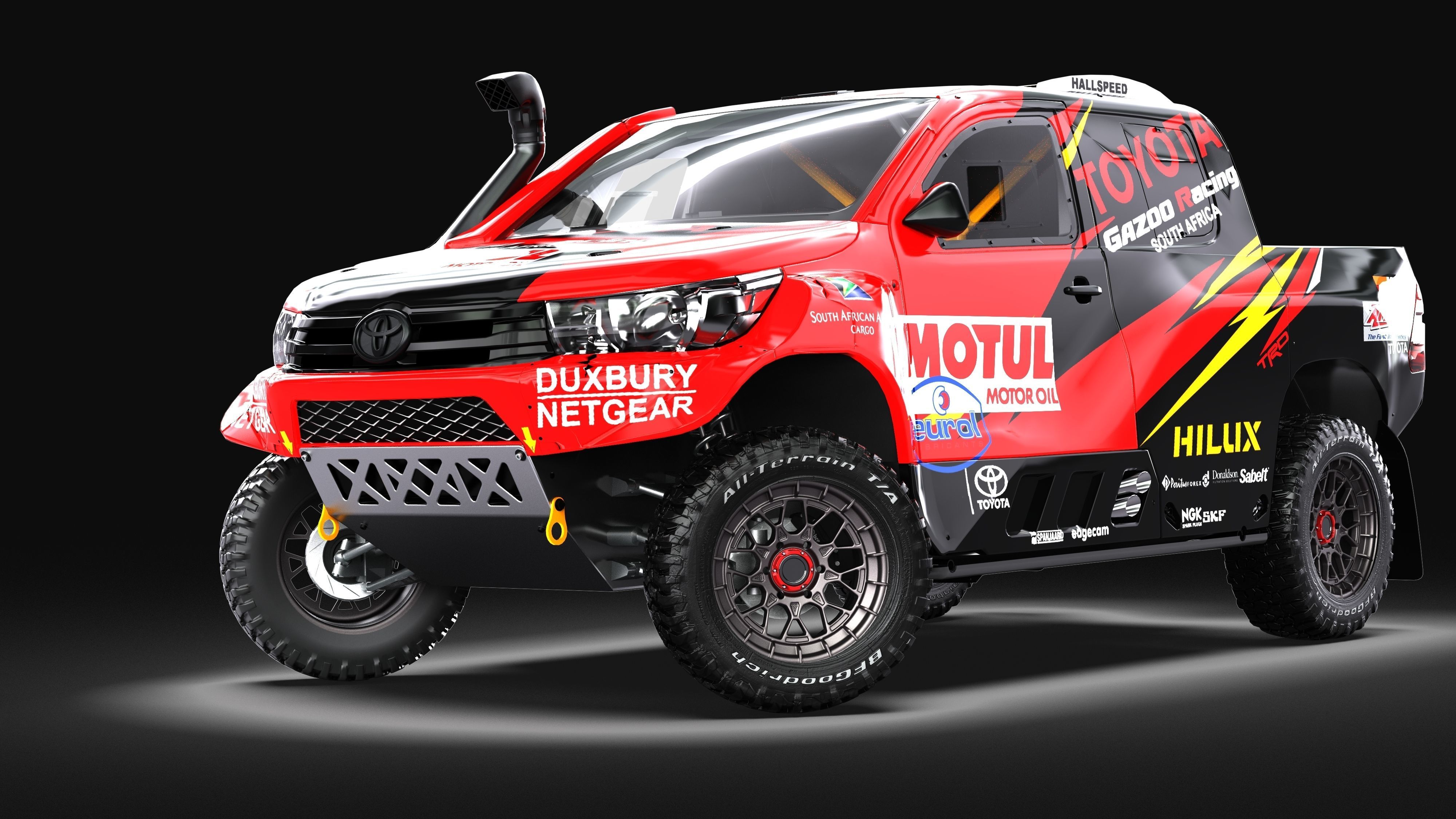 AVS Rhino 4x4 Wheel  3D model_3