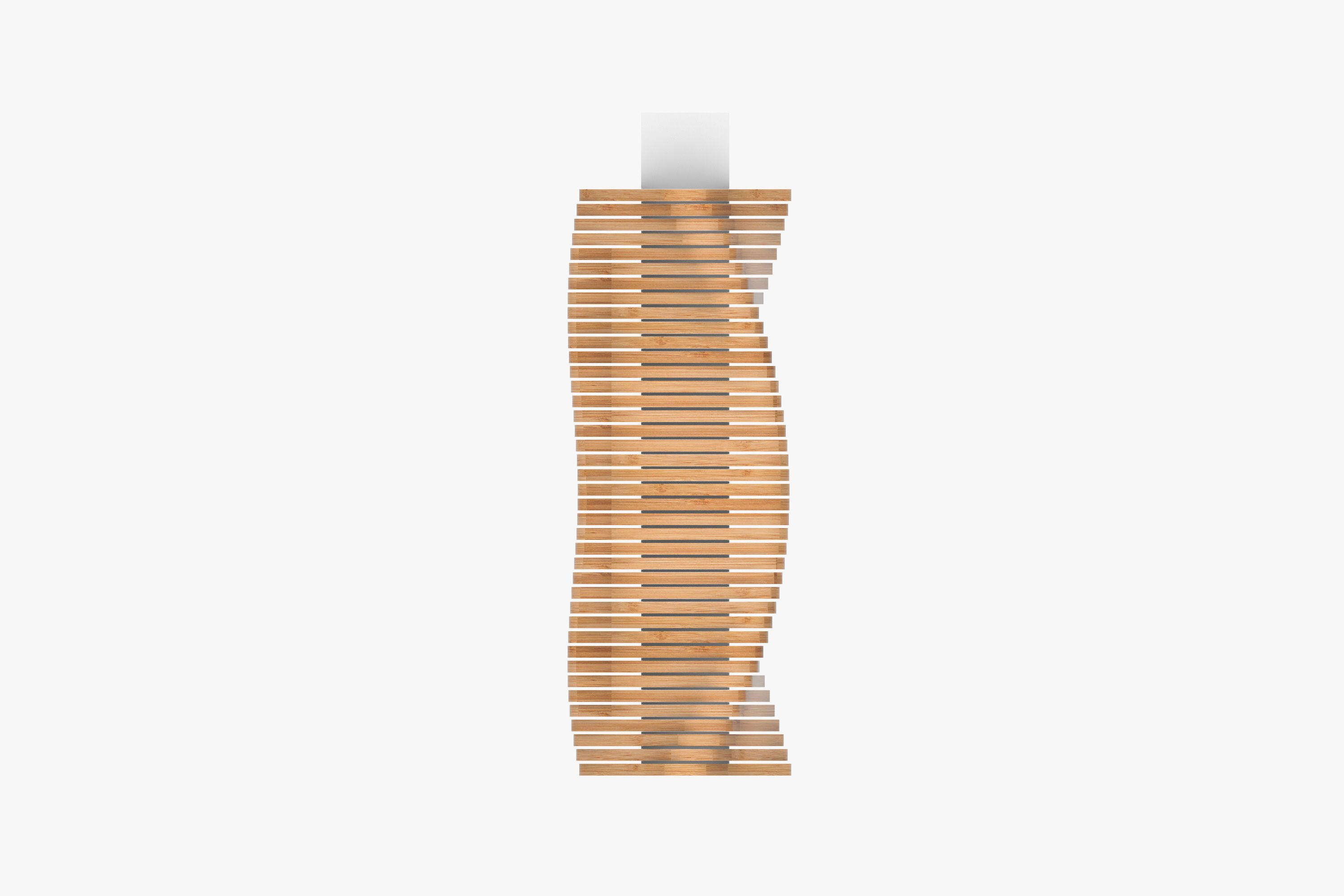 Twisted Wooden Column 3D model_7