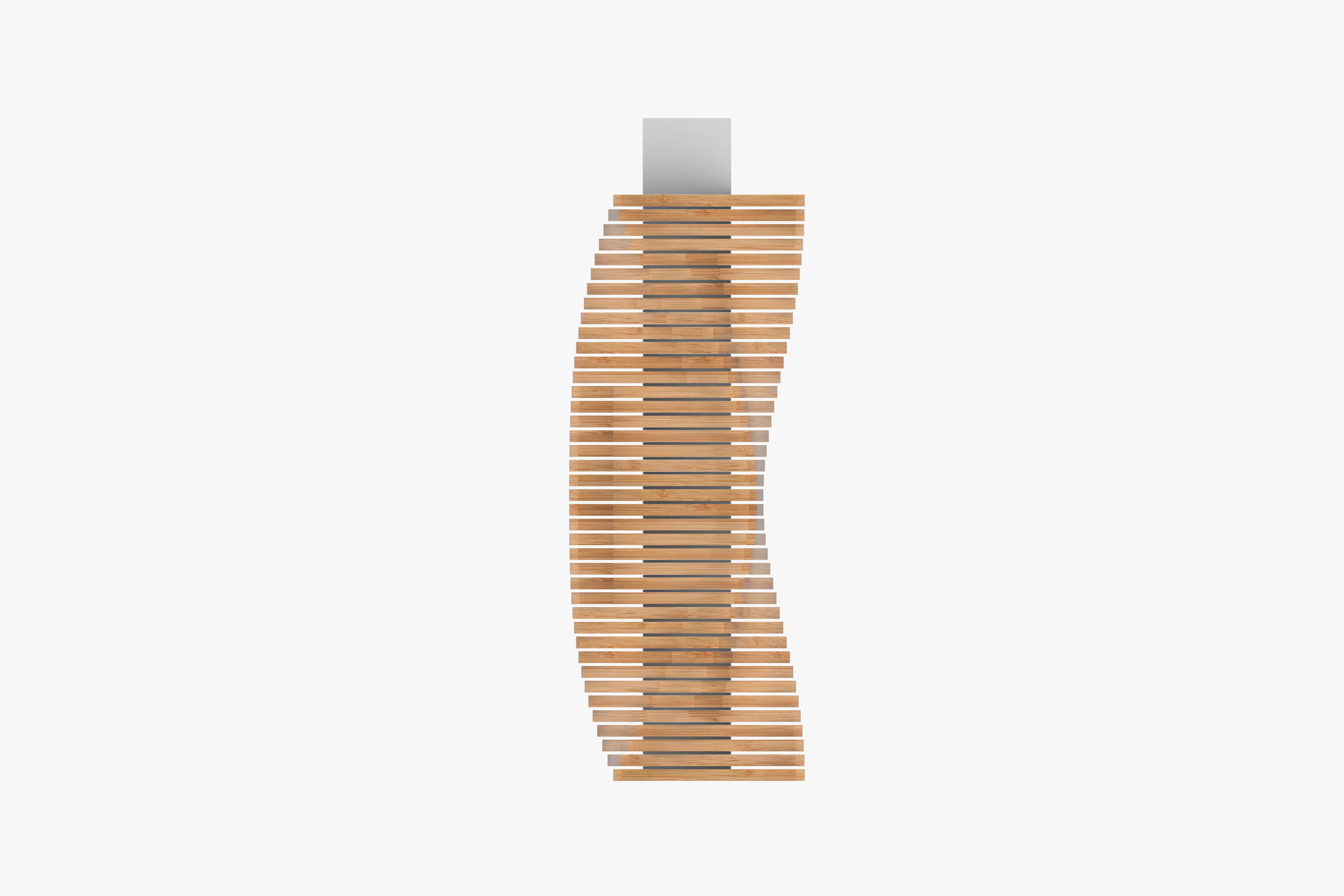 Twisted Wooden Column 3D model_6