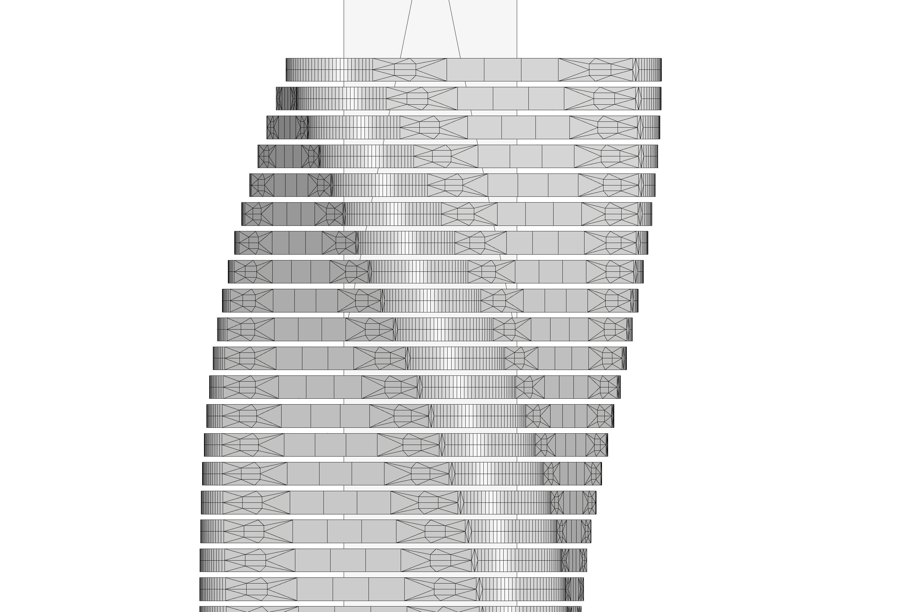 Twisted Wooden Column 3D model_13