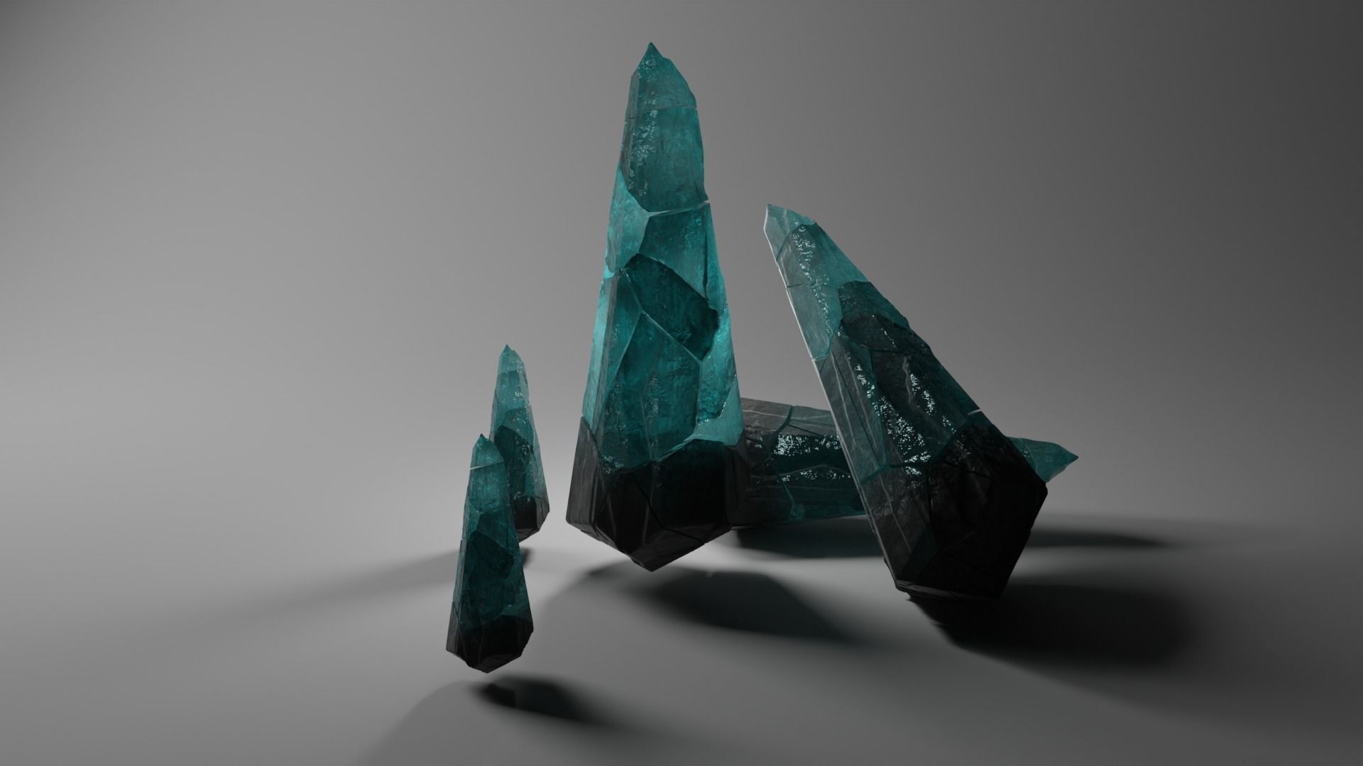 rock crytal 3d 3D model_3