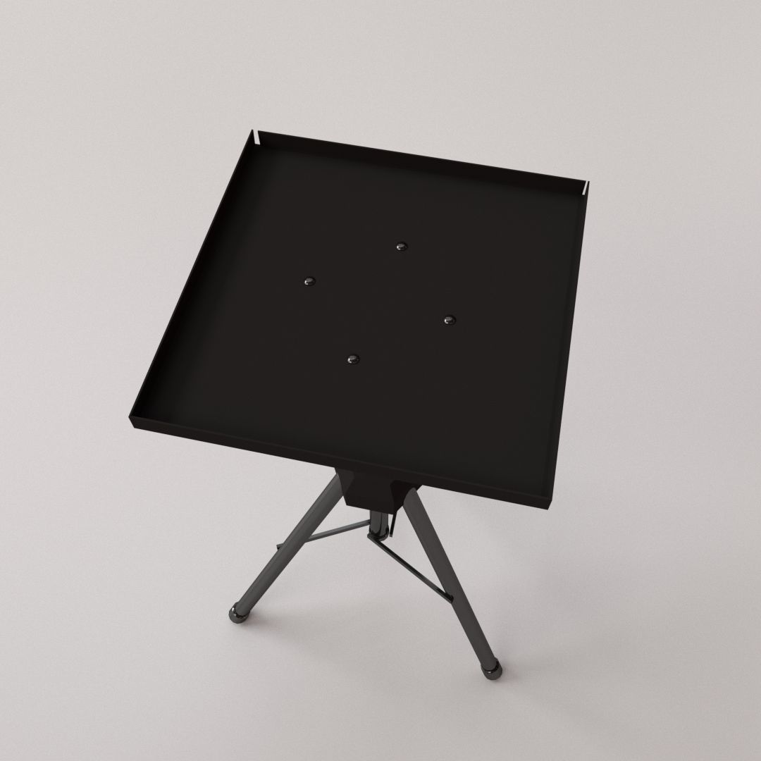 Projector Stand 3D model_1