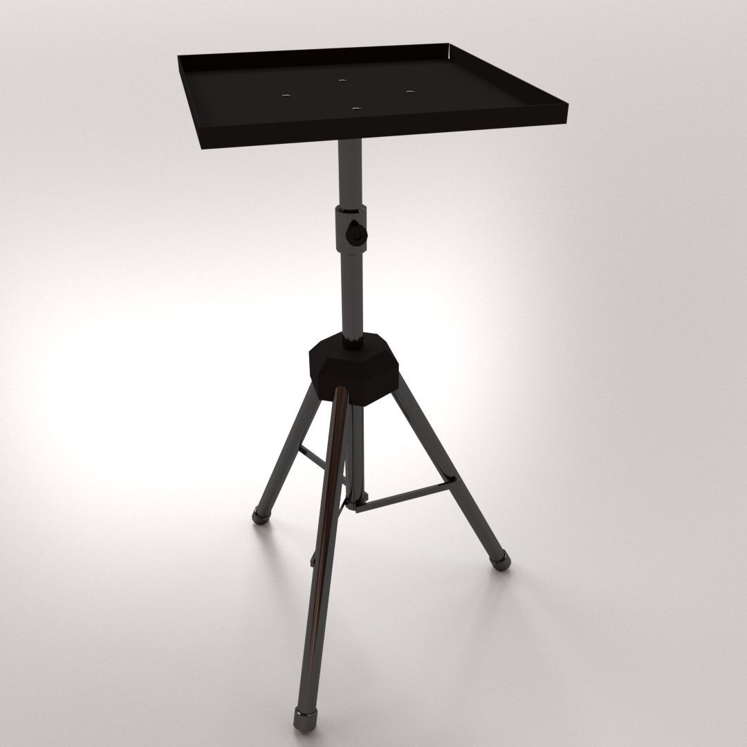 Projector Stand 3D model_2