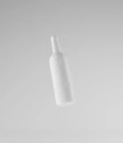 Wine Bottle 3D Model