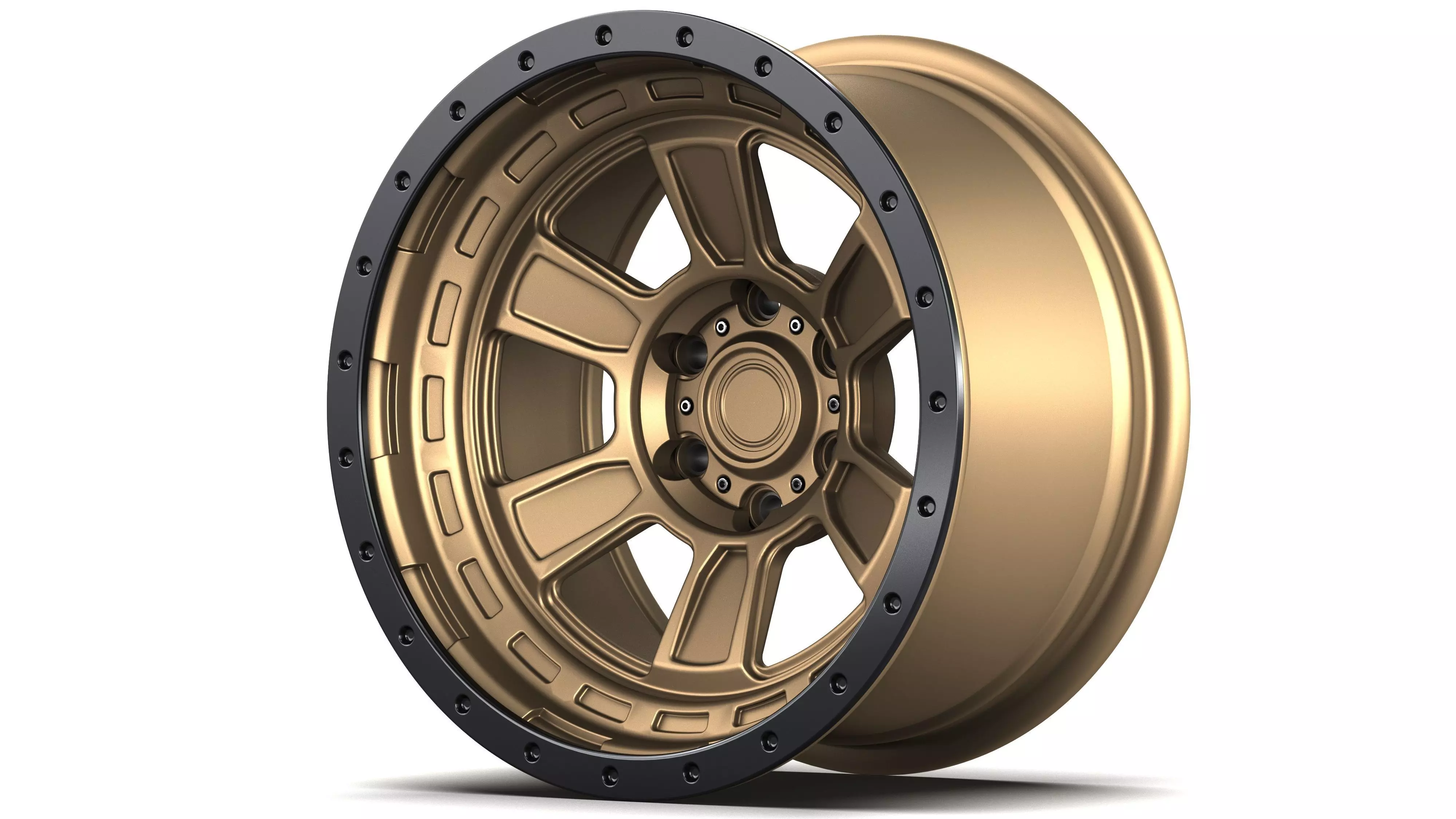 AVS Rhino II 6x6 Wheels 3D model_0