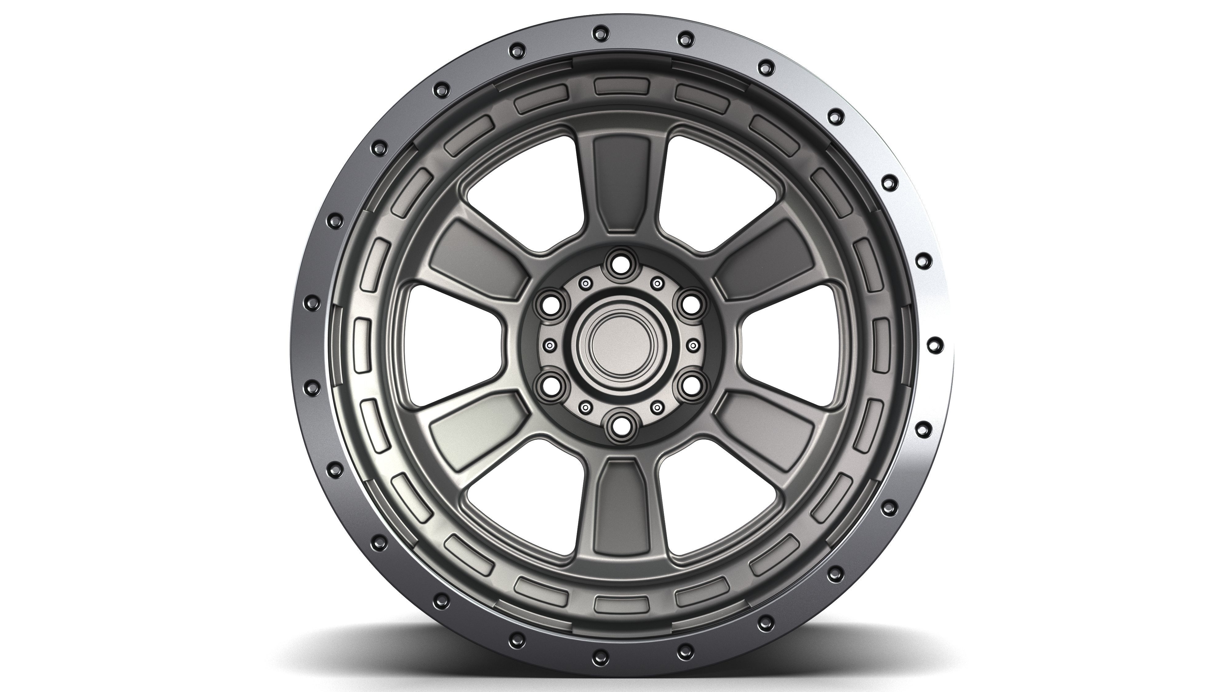 AVS Rhino II 6x6 Wheels 3D model_8