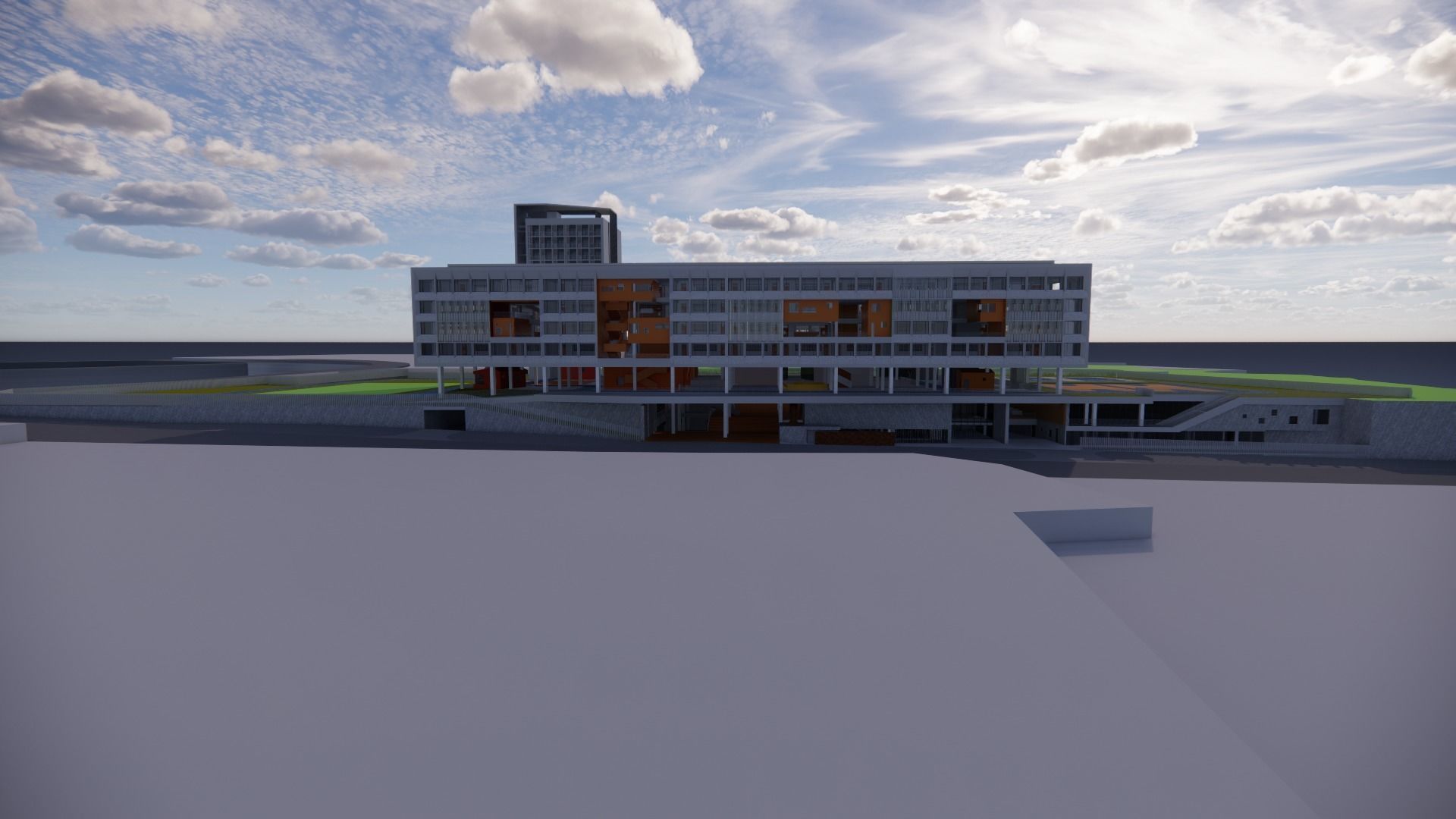 SHARE-primary school design 3D model_5