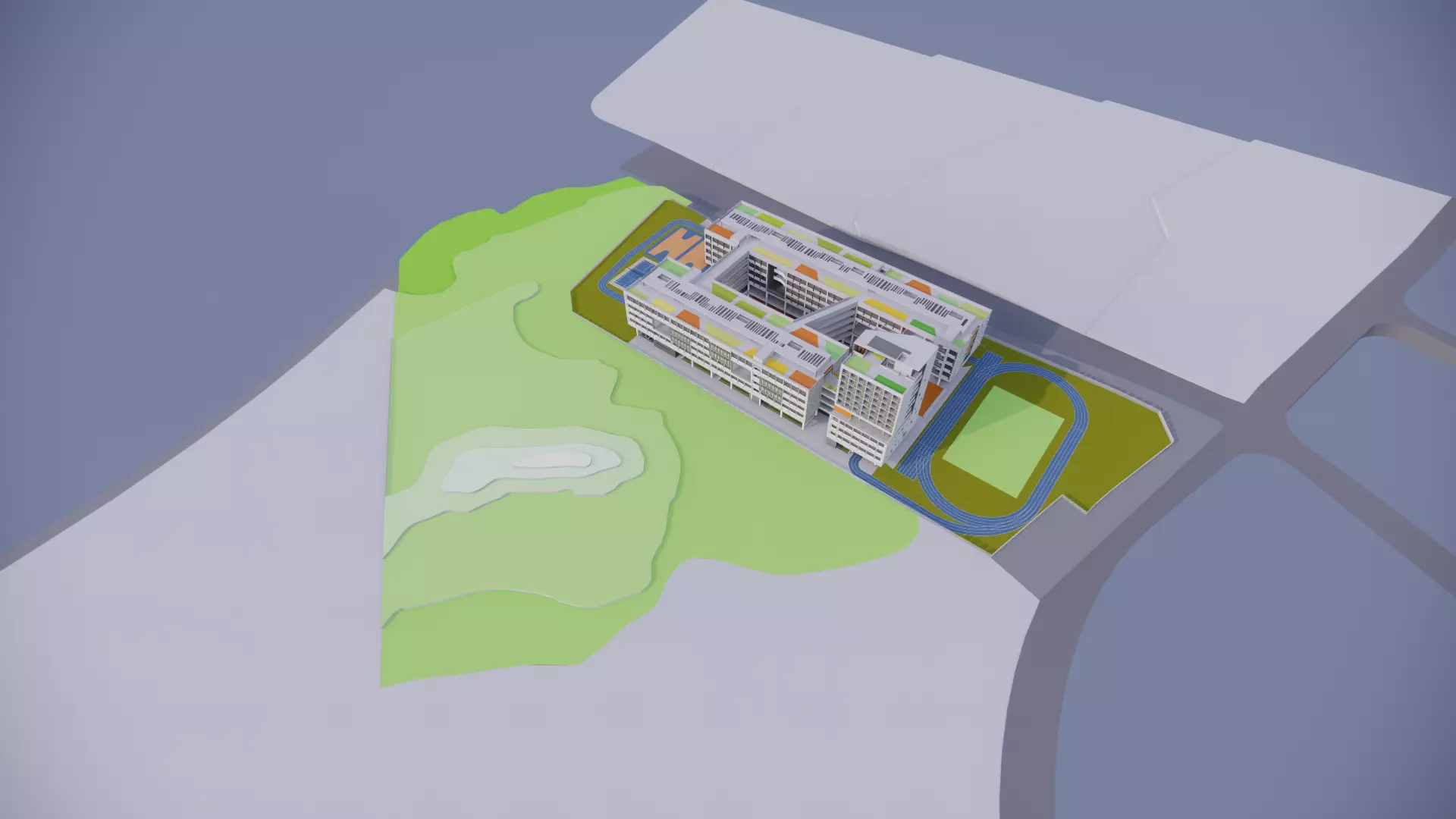 SHARE-primary school design 3D model_0