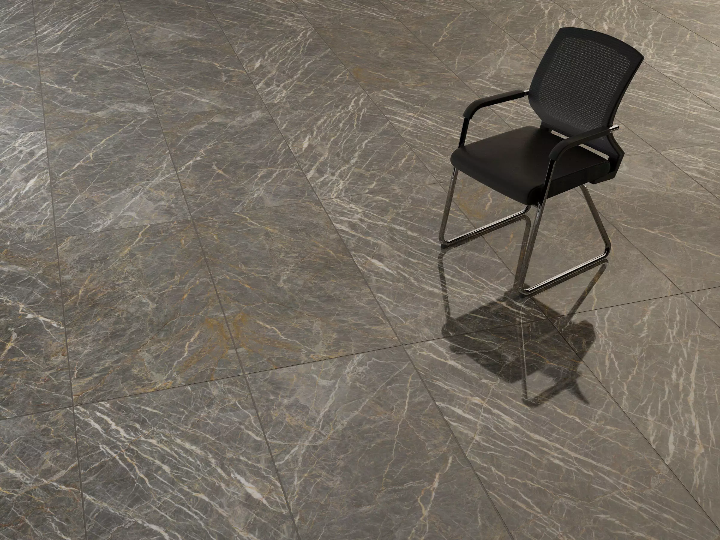 T3D Marble Stone Grey 2 Gloss Tile 600 x 1200 mm Texture Map Texture_0