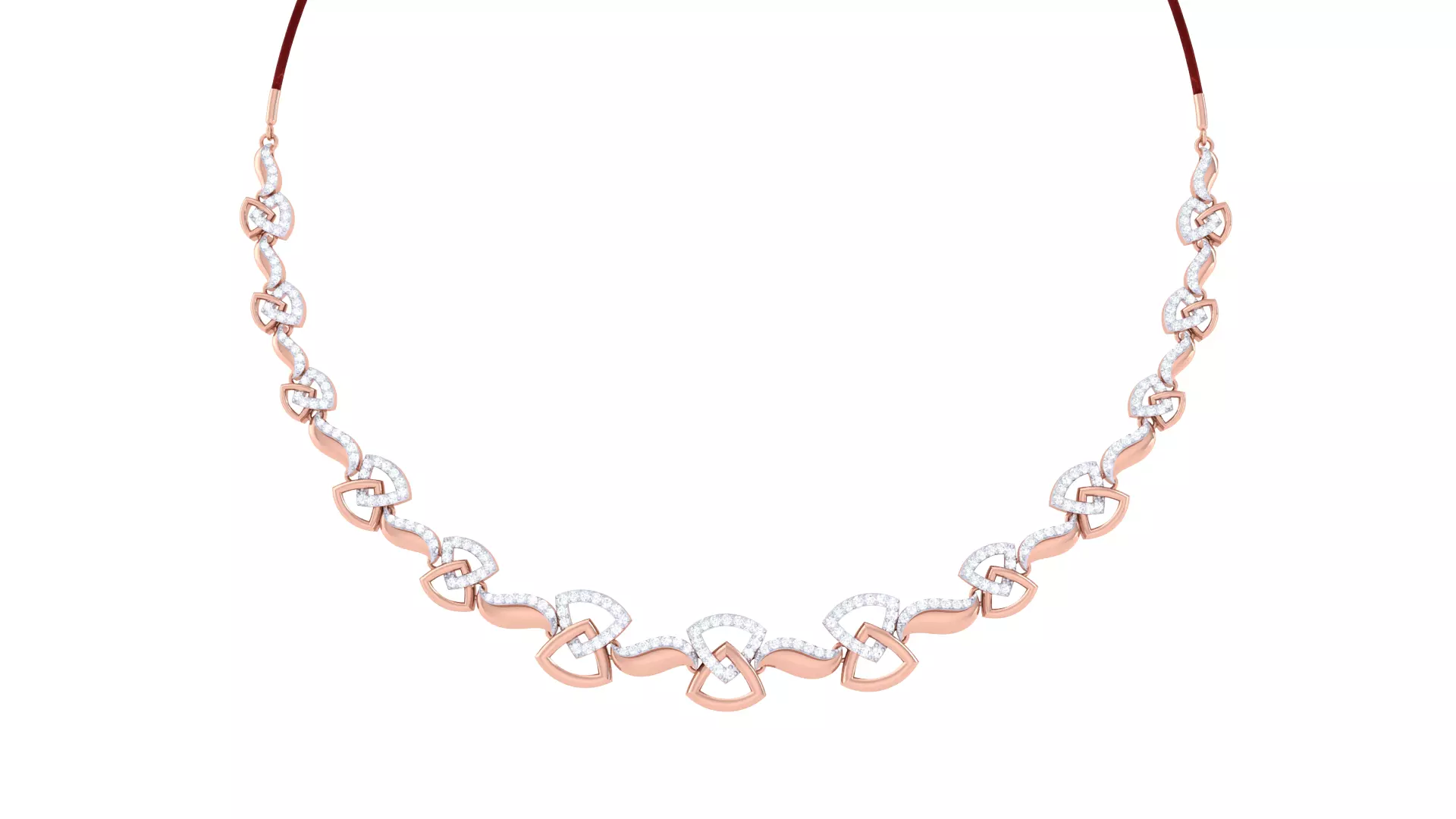 Women Necklace Pendant 3dm STL OBJ FBX Renders Details 3D print model_0