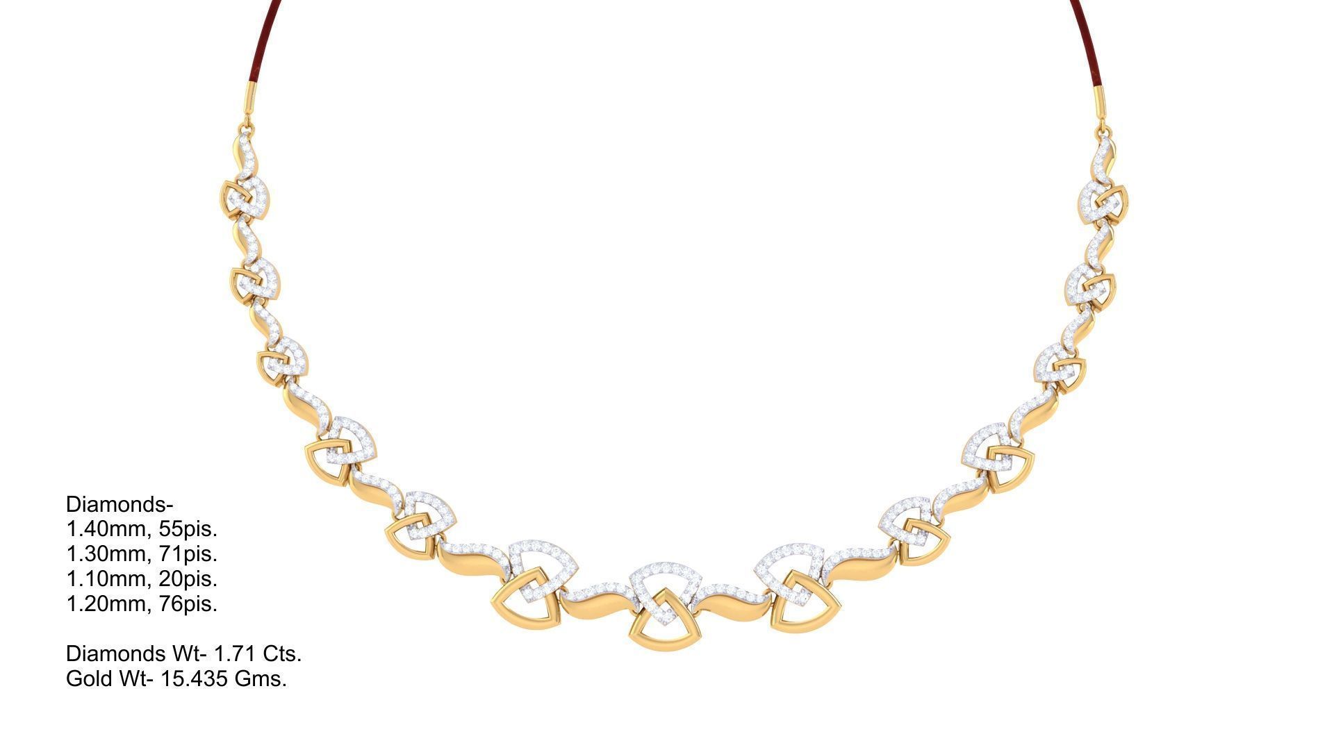 Women Necklace Pendant 3dm STL OBJ FBX Renders Details 3D print model_1