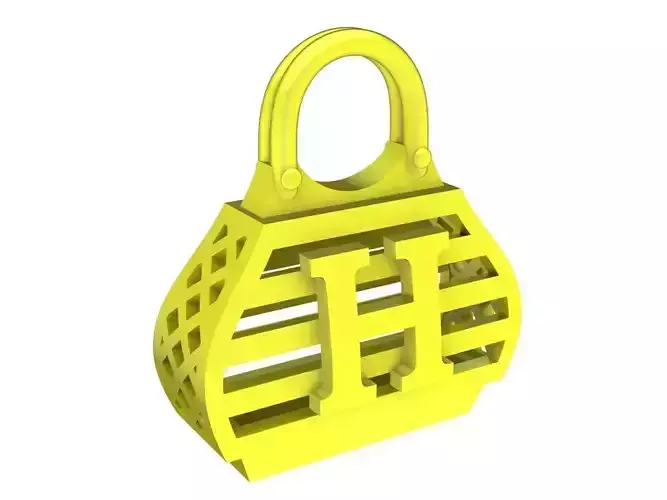 A4654 Letter H Luxury Handbag Pendant