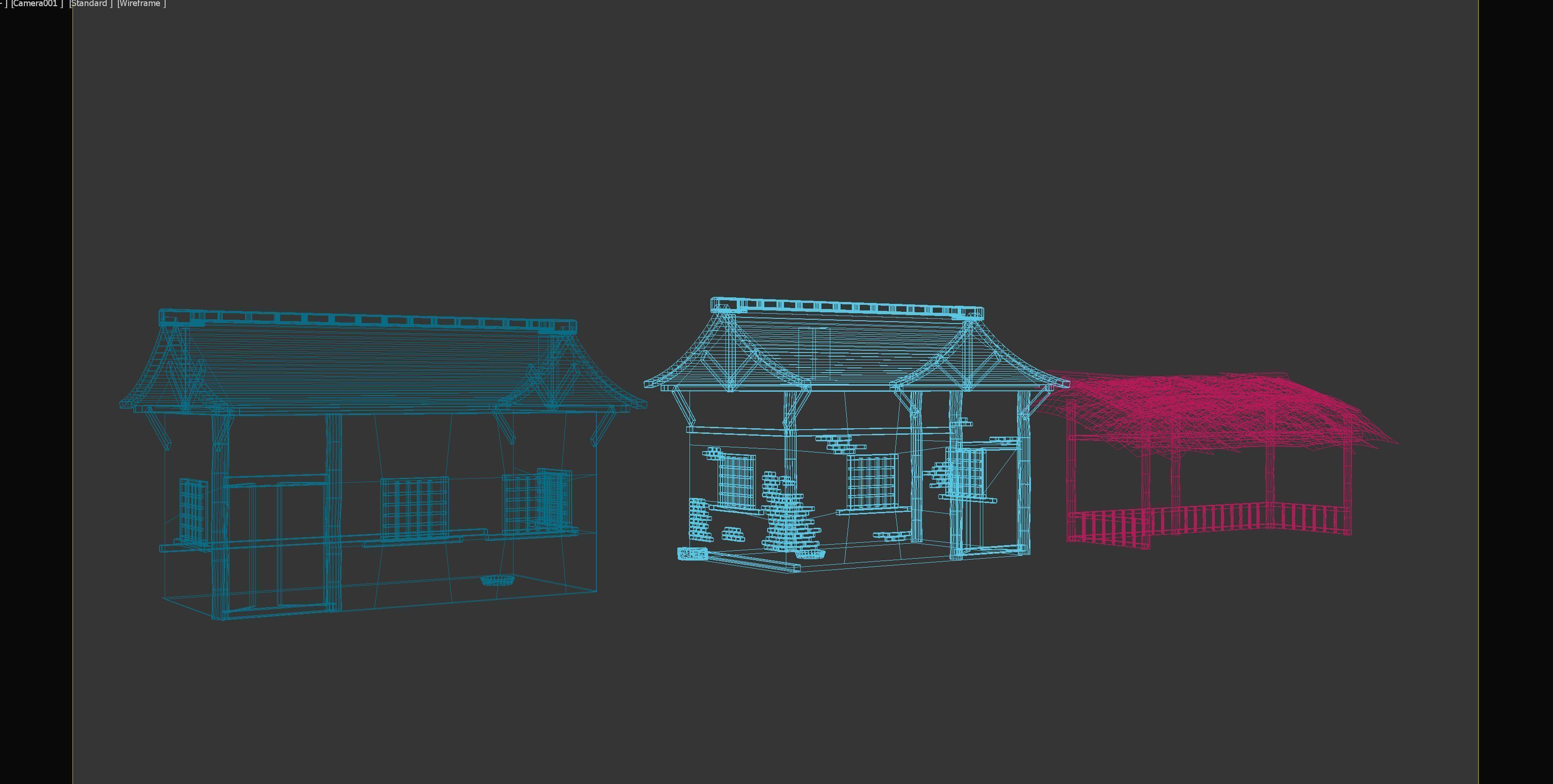 Paddy fields2 3D model_4