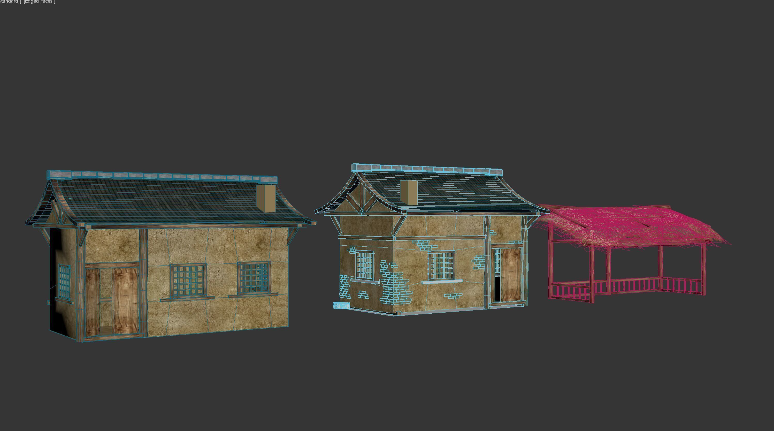 Paddy fields2 3D model_5