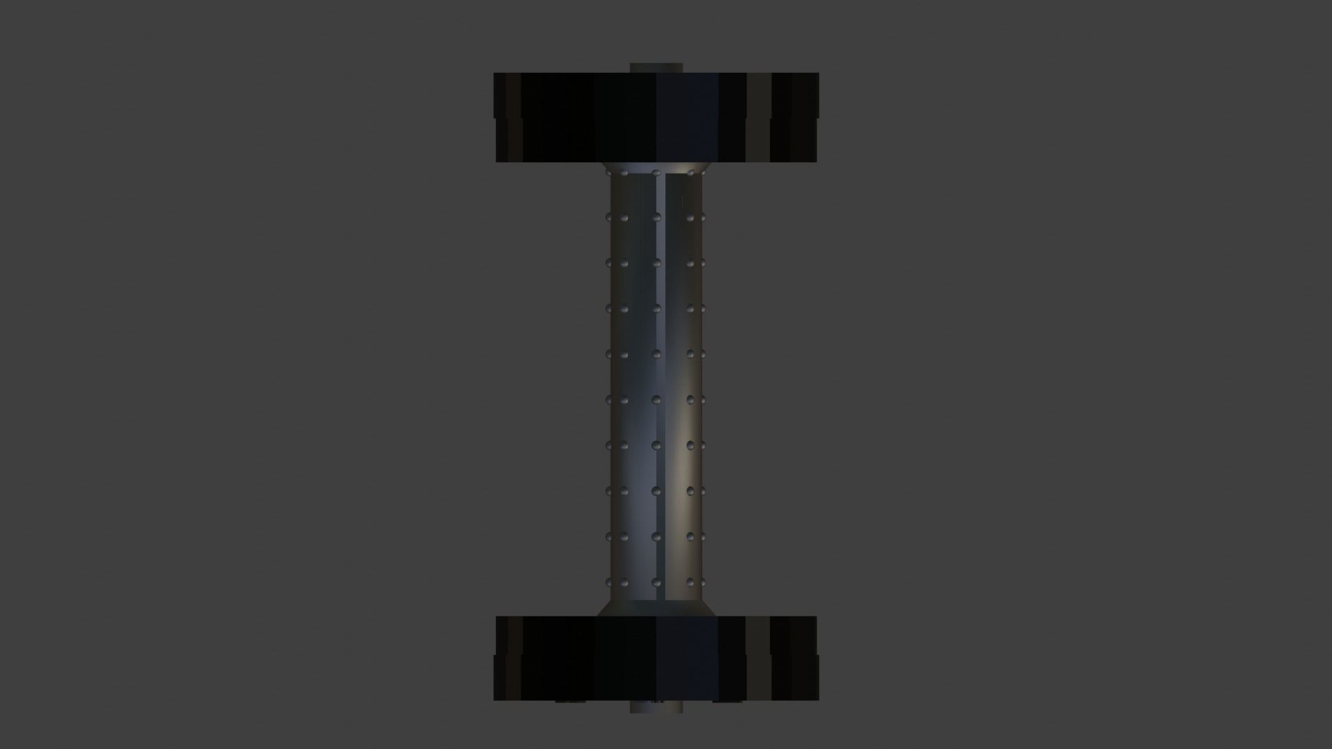 Dumbbell 3D model_1